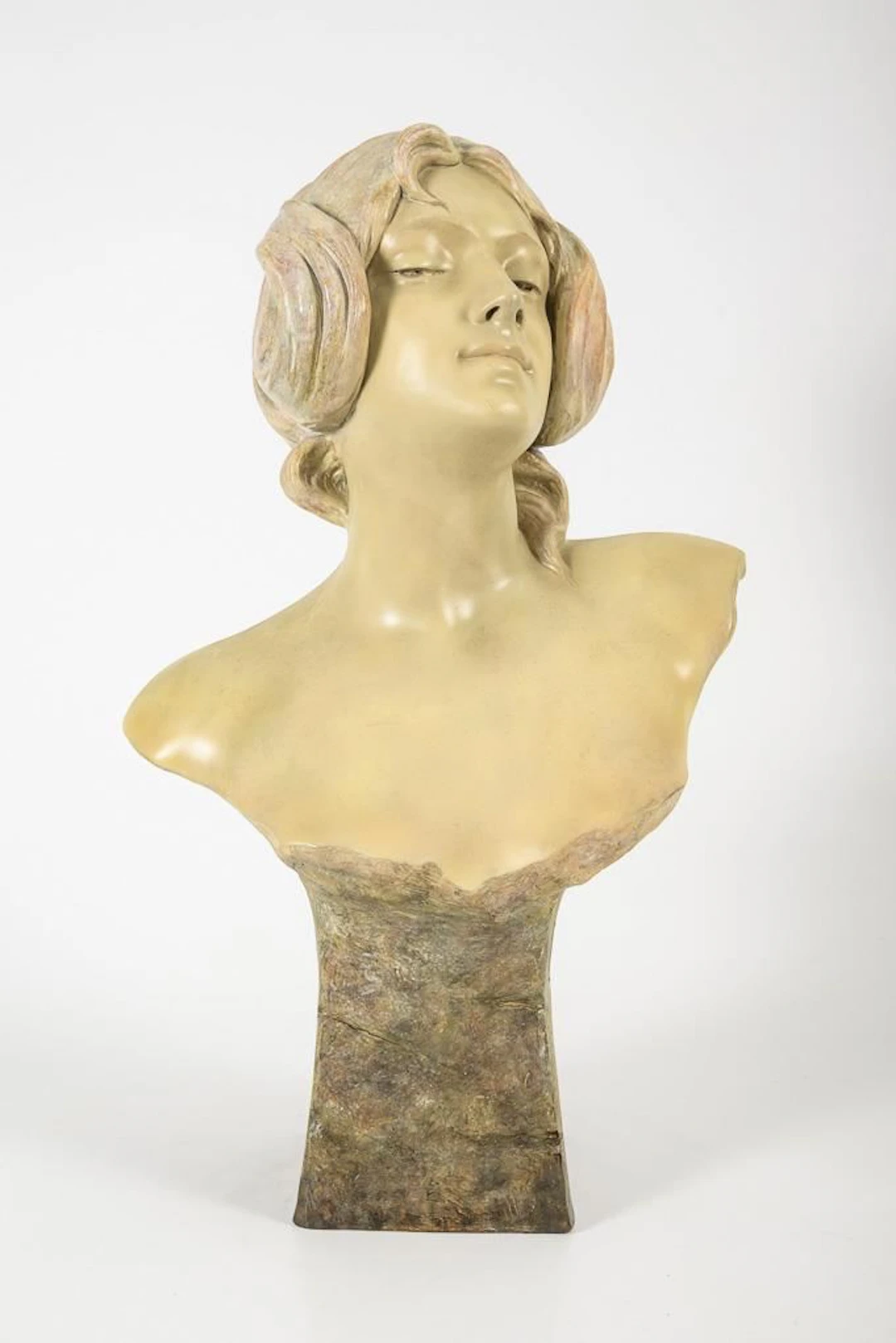 "Dedain" bust. Probably a copy made by the Vienna-based manufacturer