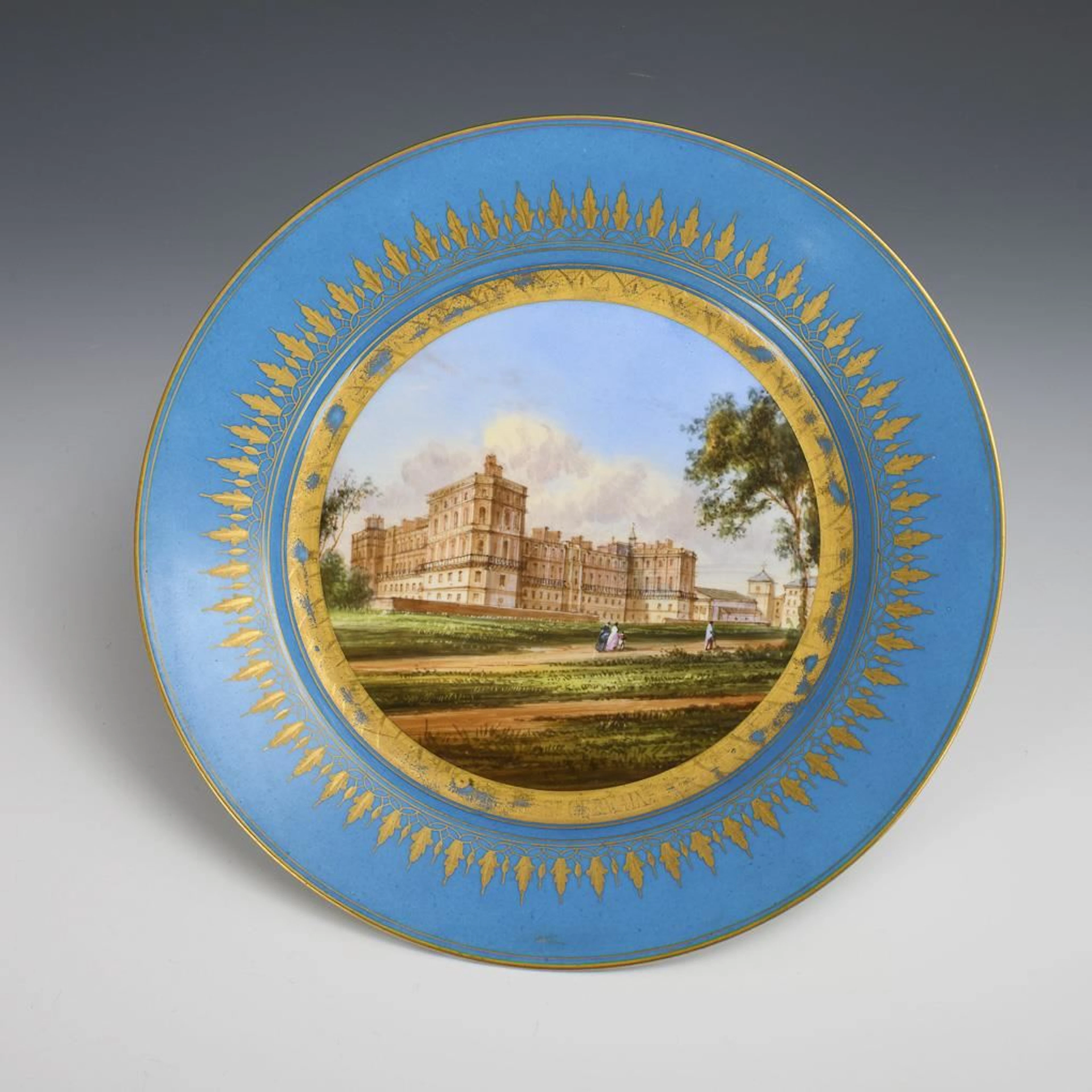View Plate, Saint-Germain-en-Laye Palace. Sèvres.