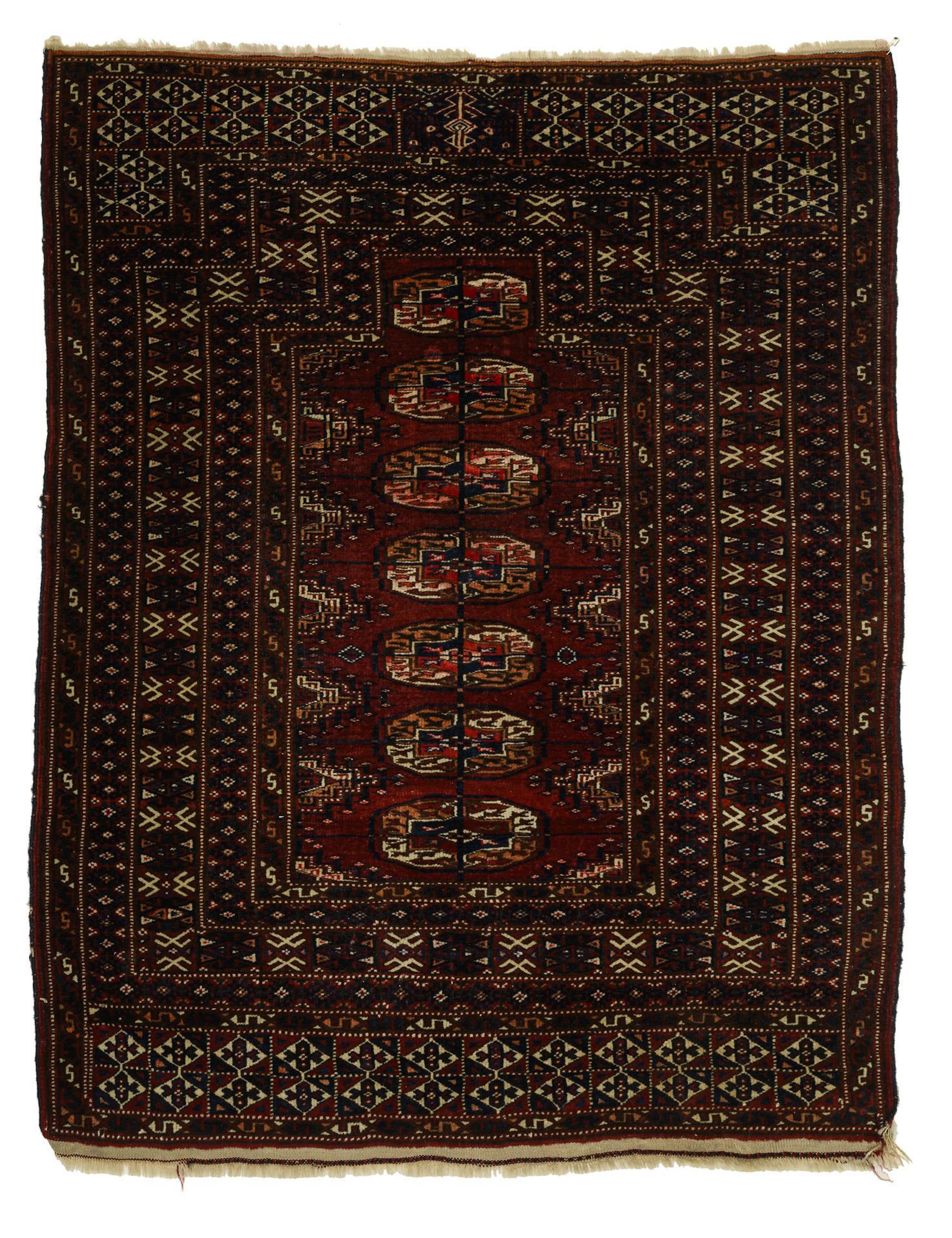 "Tekke" prayer rug.