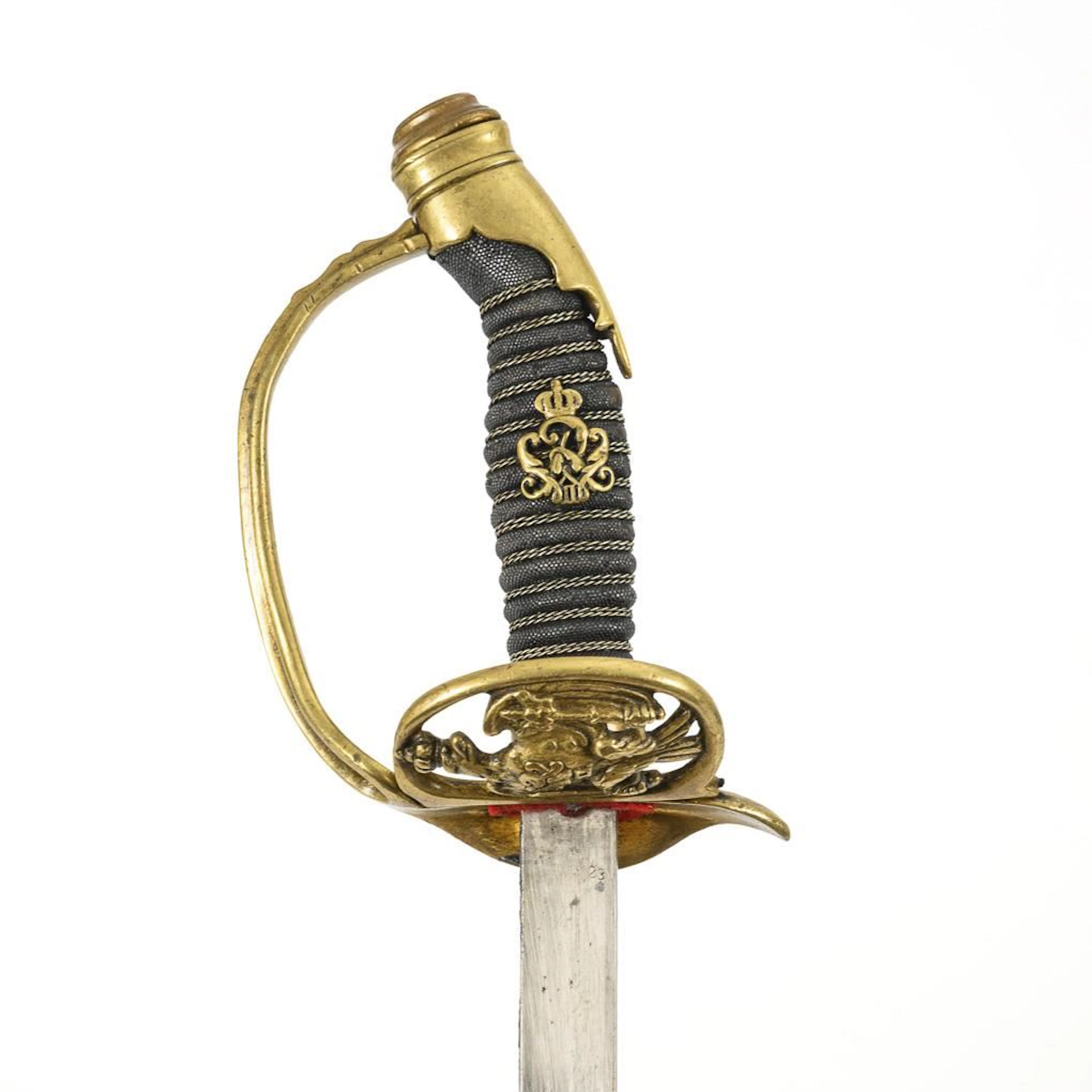IOD 89 - Proprietary sword with scabbard.