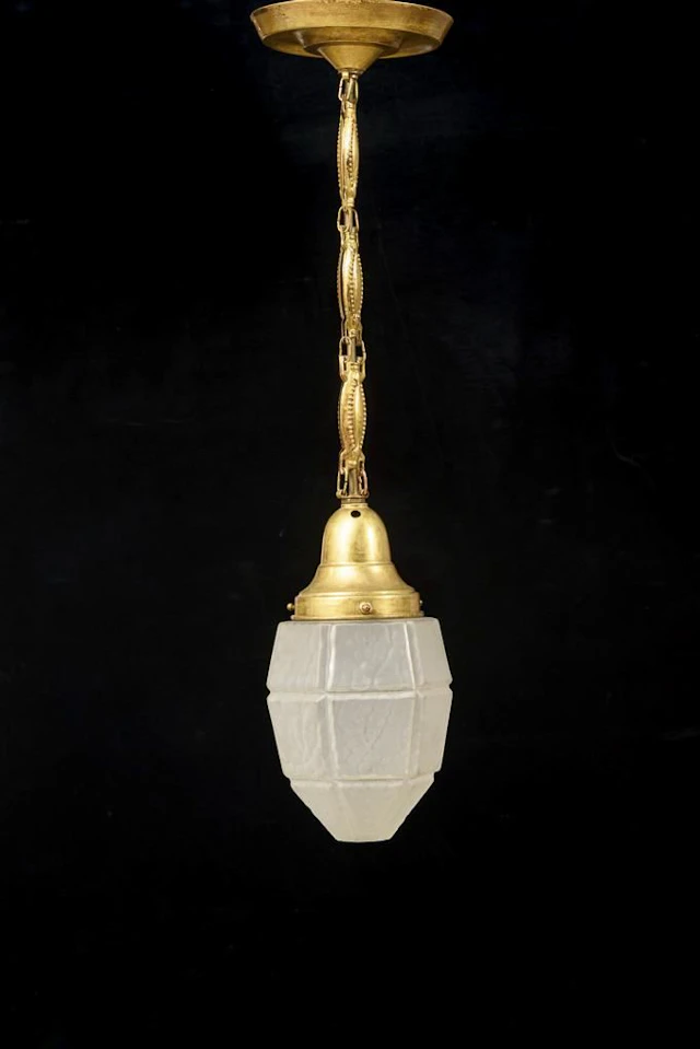 Art Deco pendant lamp.