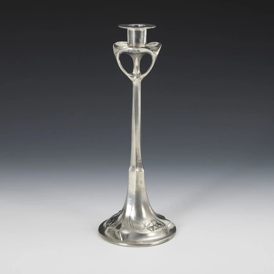 Art Nouveau candlestick. Orivit.