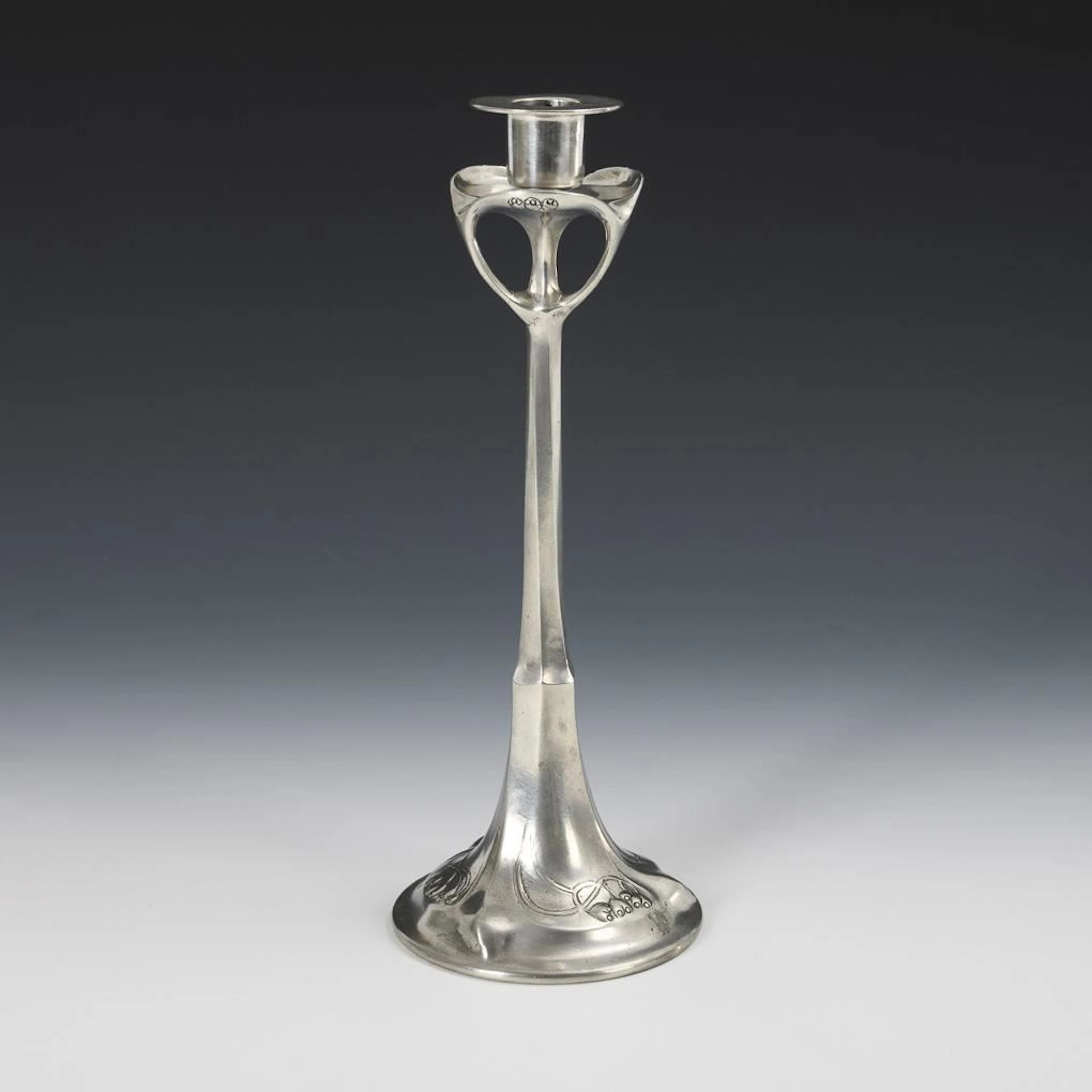Art Nouveau candlestick. Orivit.