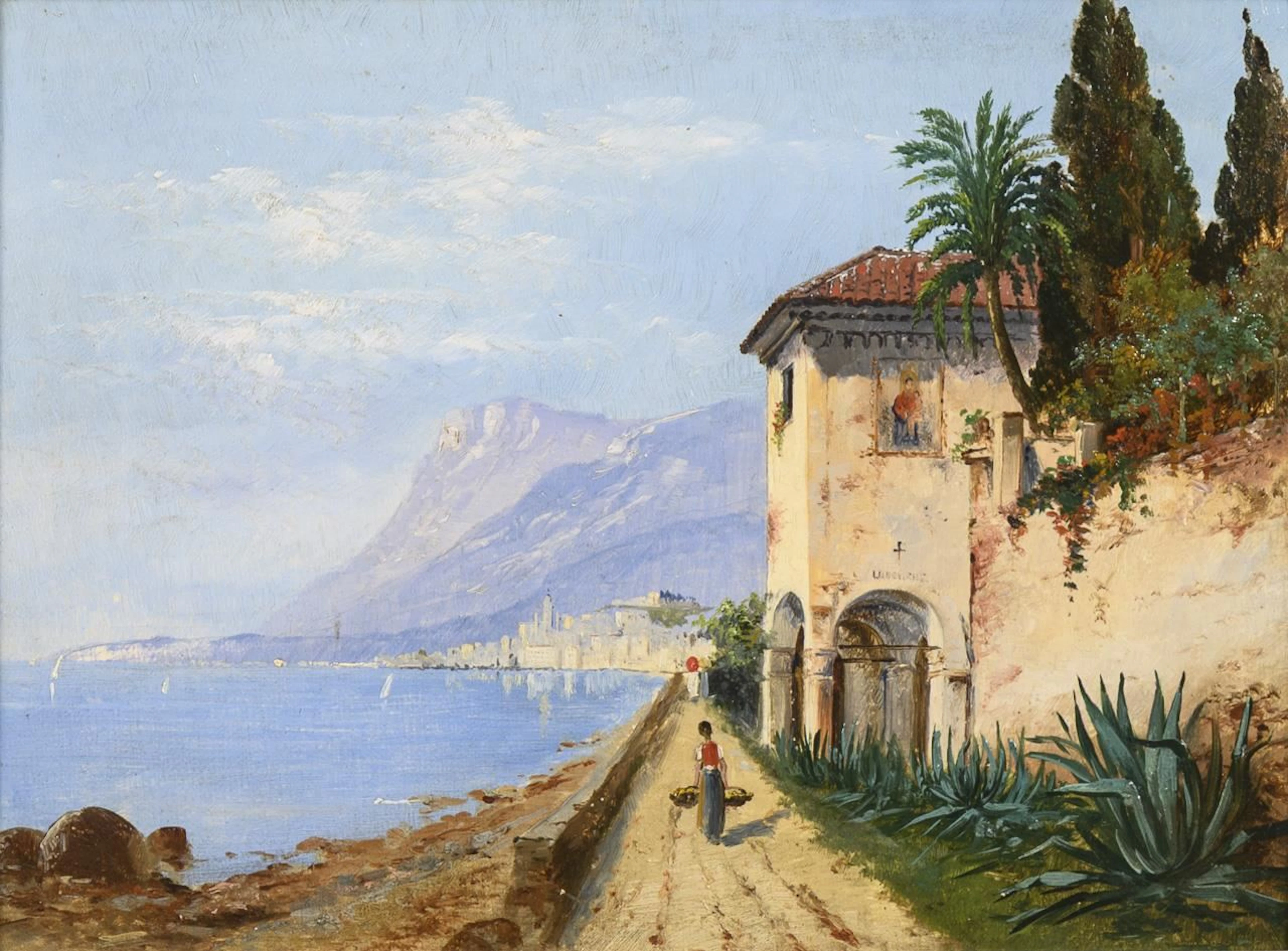 Mediterranean Coastal Landscape
