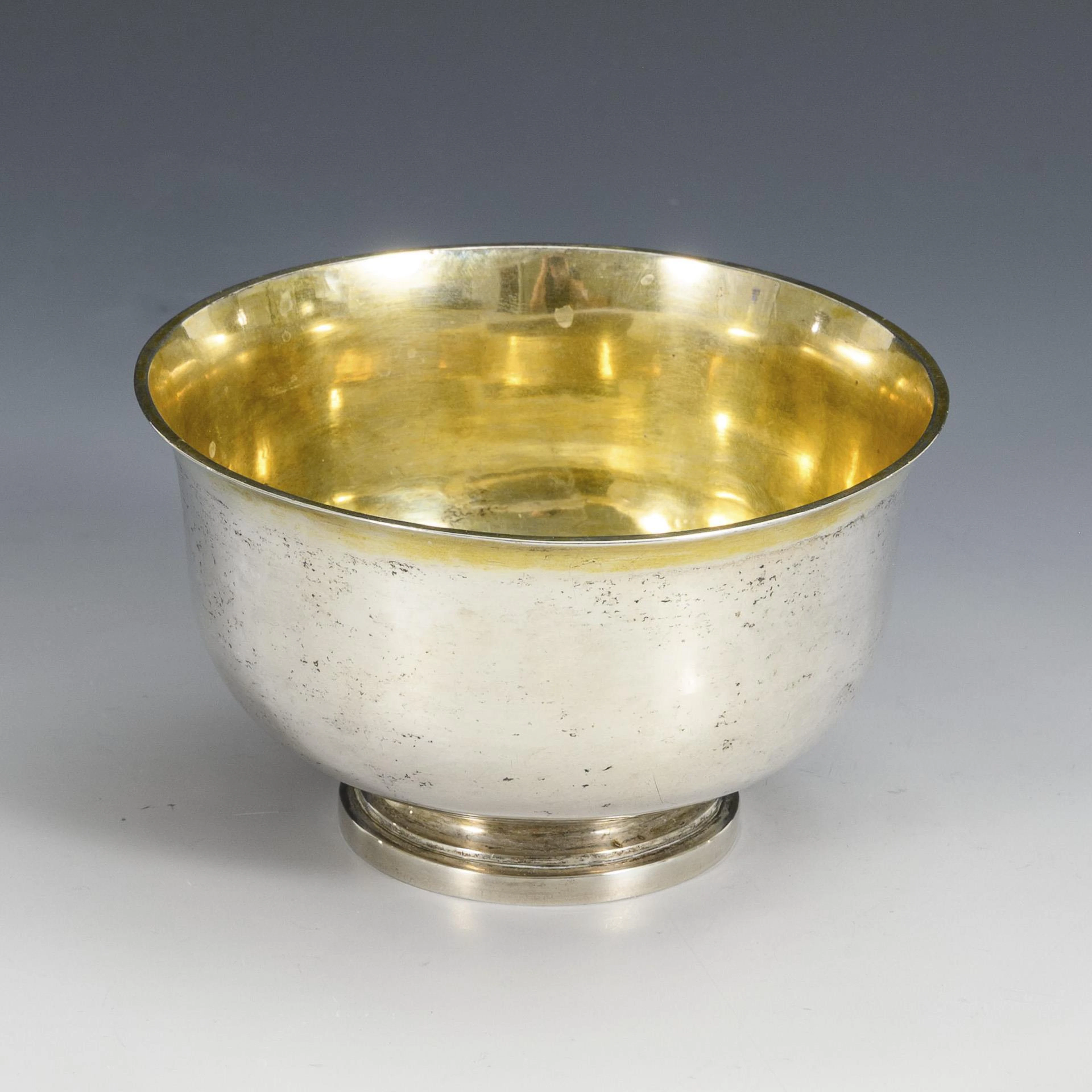 Simple Biedermeier style bowl. Johan Henrik Lampa, Stockholm.