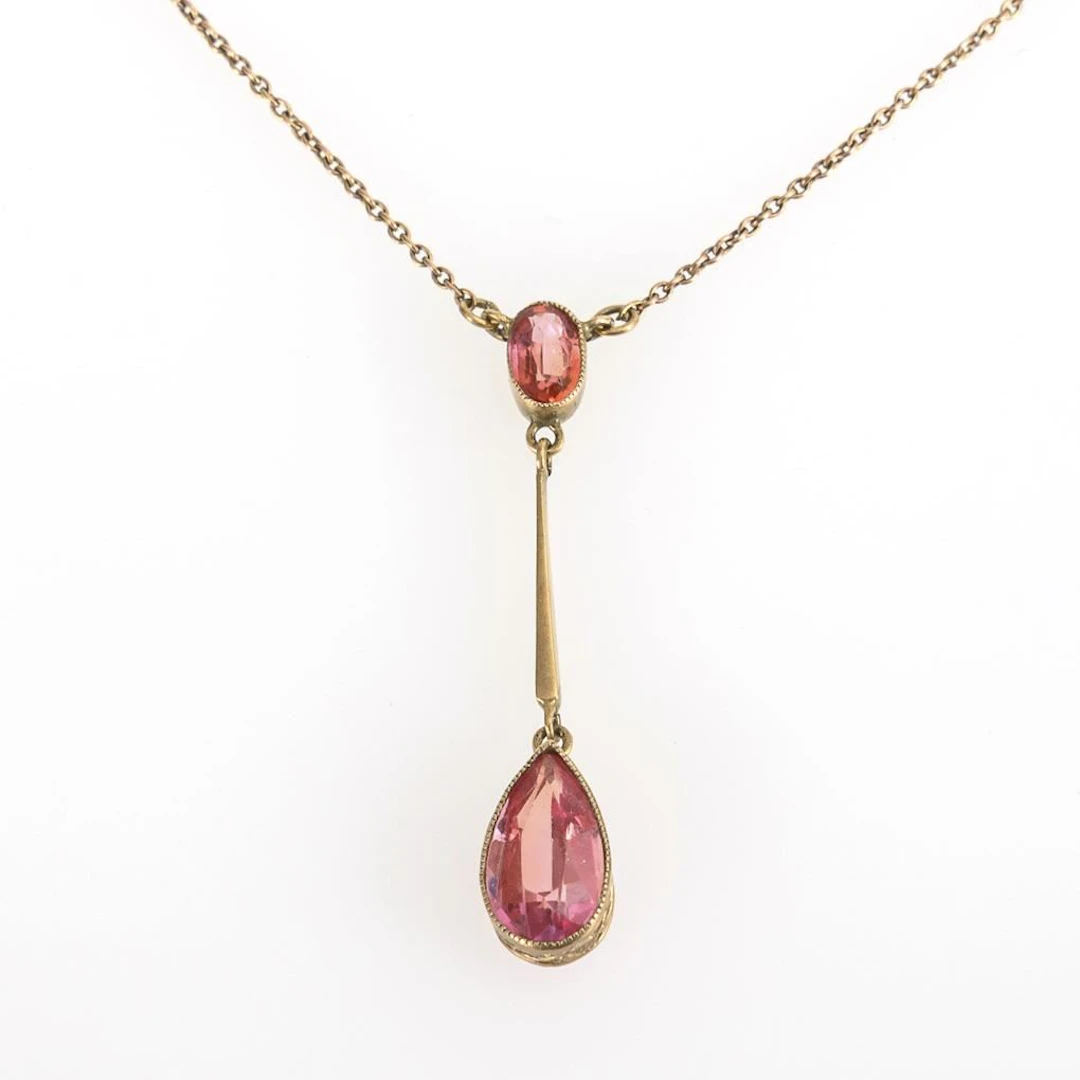 Art Nouveau necklace.