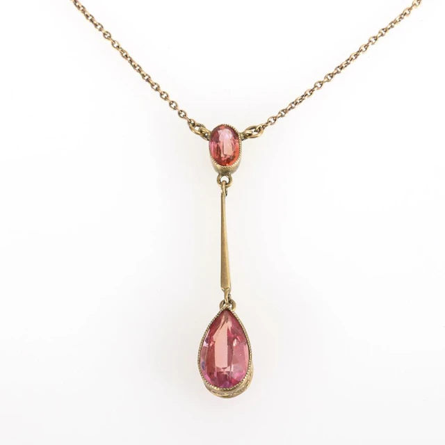 Art Nouveau necklace.