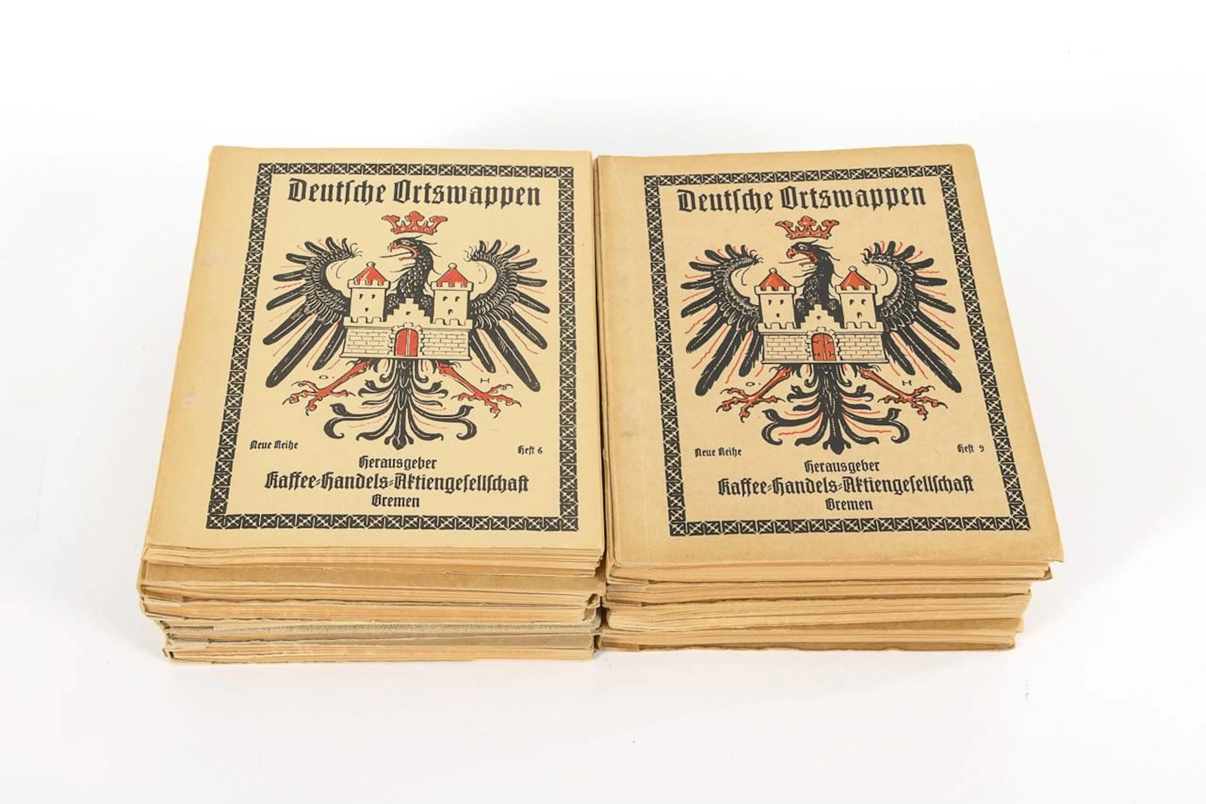 "German Municipal Coats of Arms" - 11 volumes
