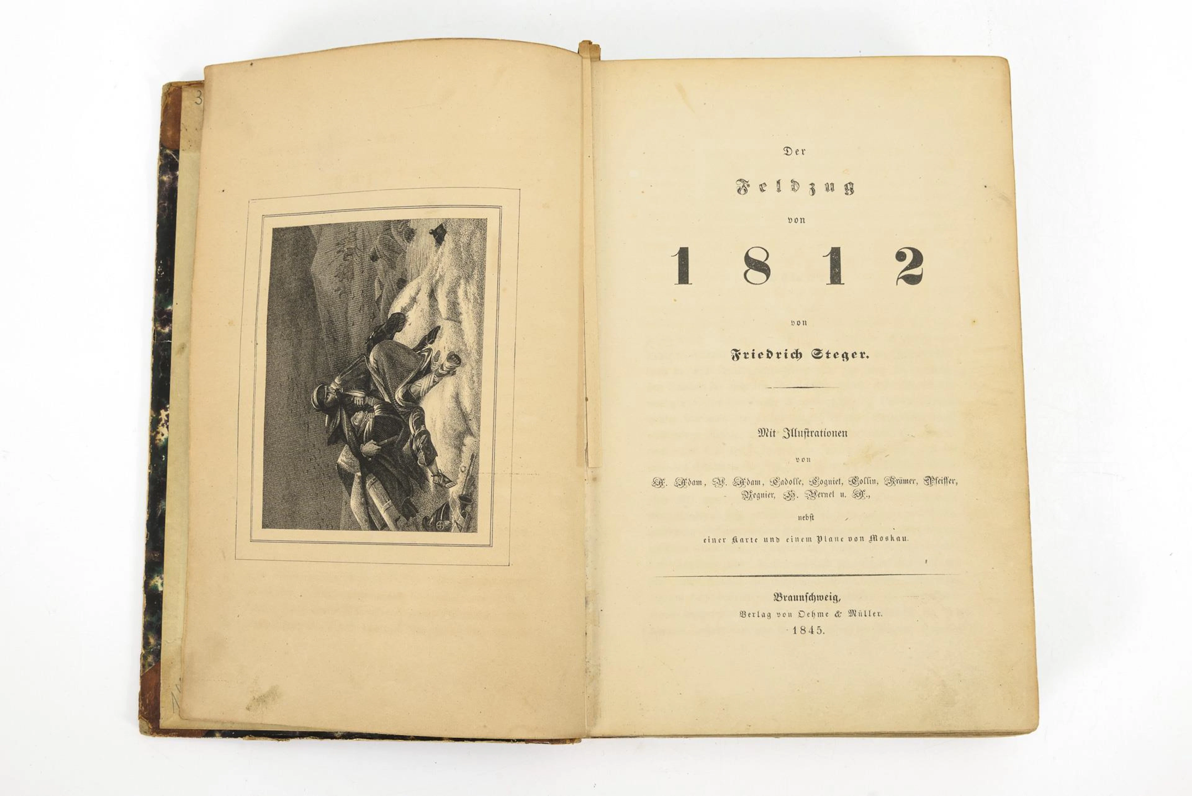STEGER, Friedrich, STEGER, Friedrich, STEGER, Friedrich, "The Campaign of 1812"