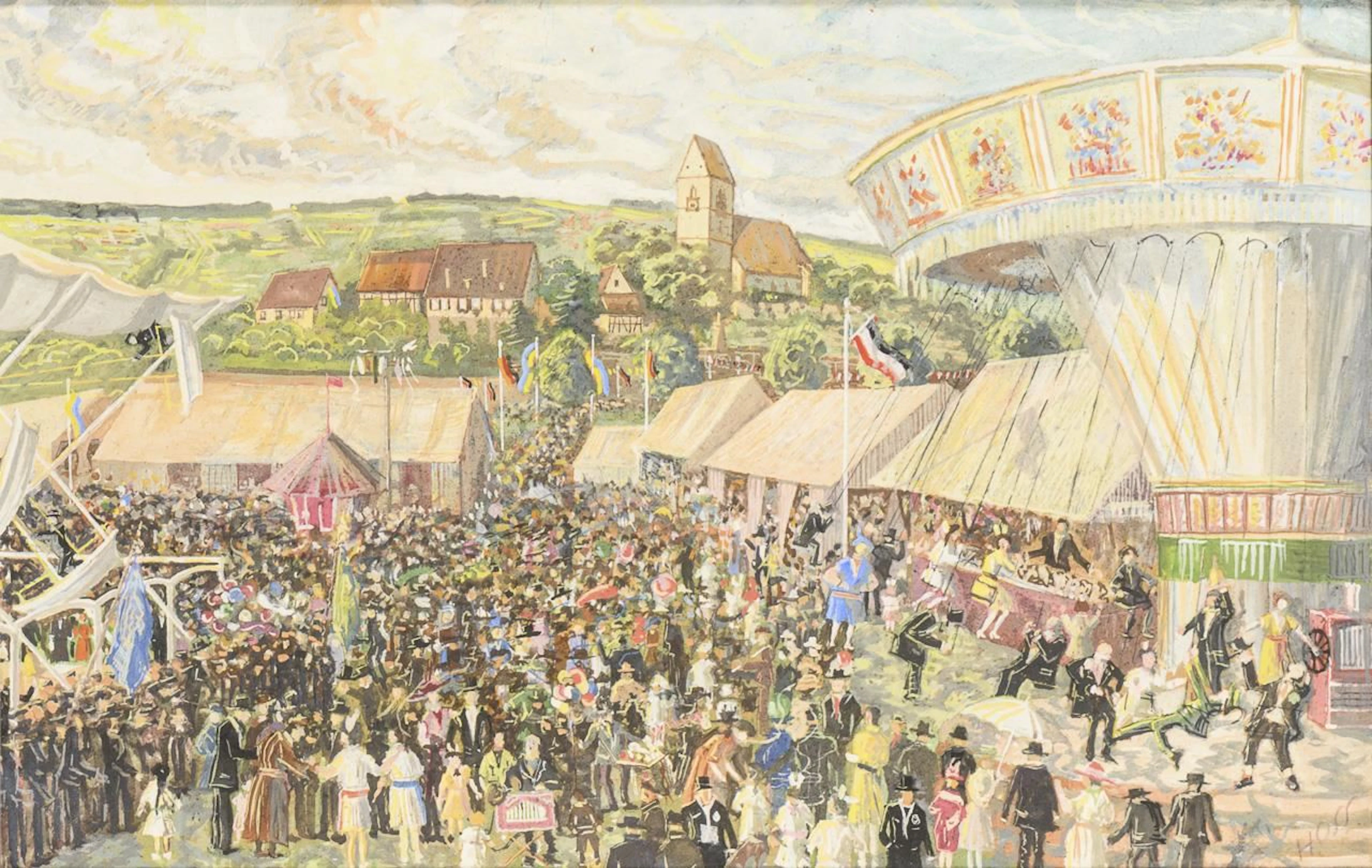 HOSS, HOSS, HOSS, Swabian Fair Scene