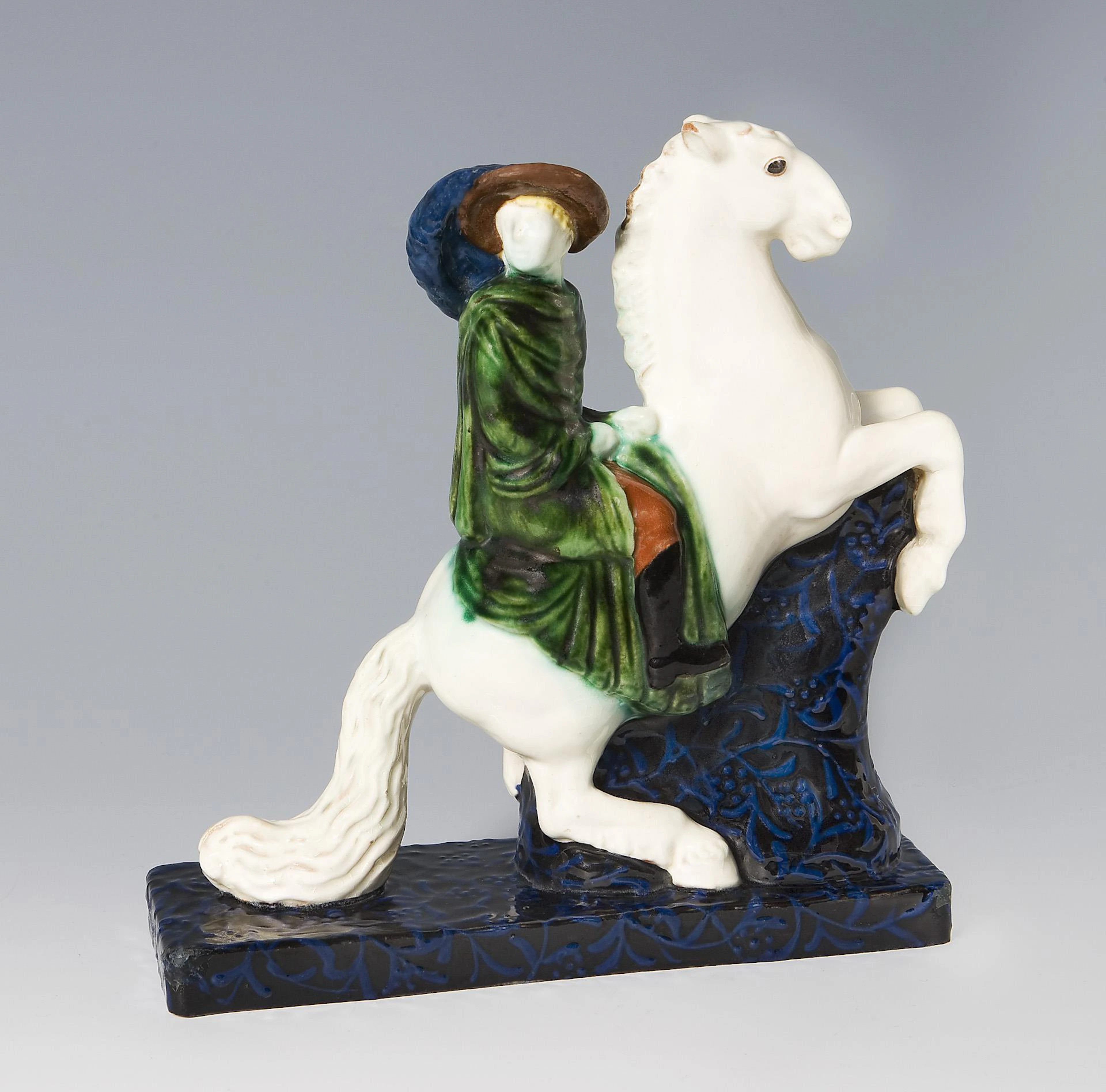 Rider figure.