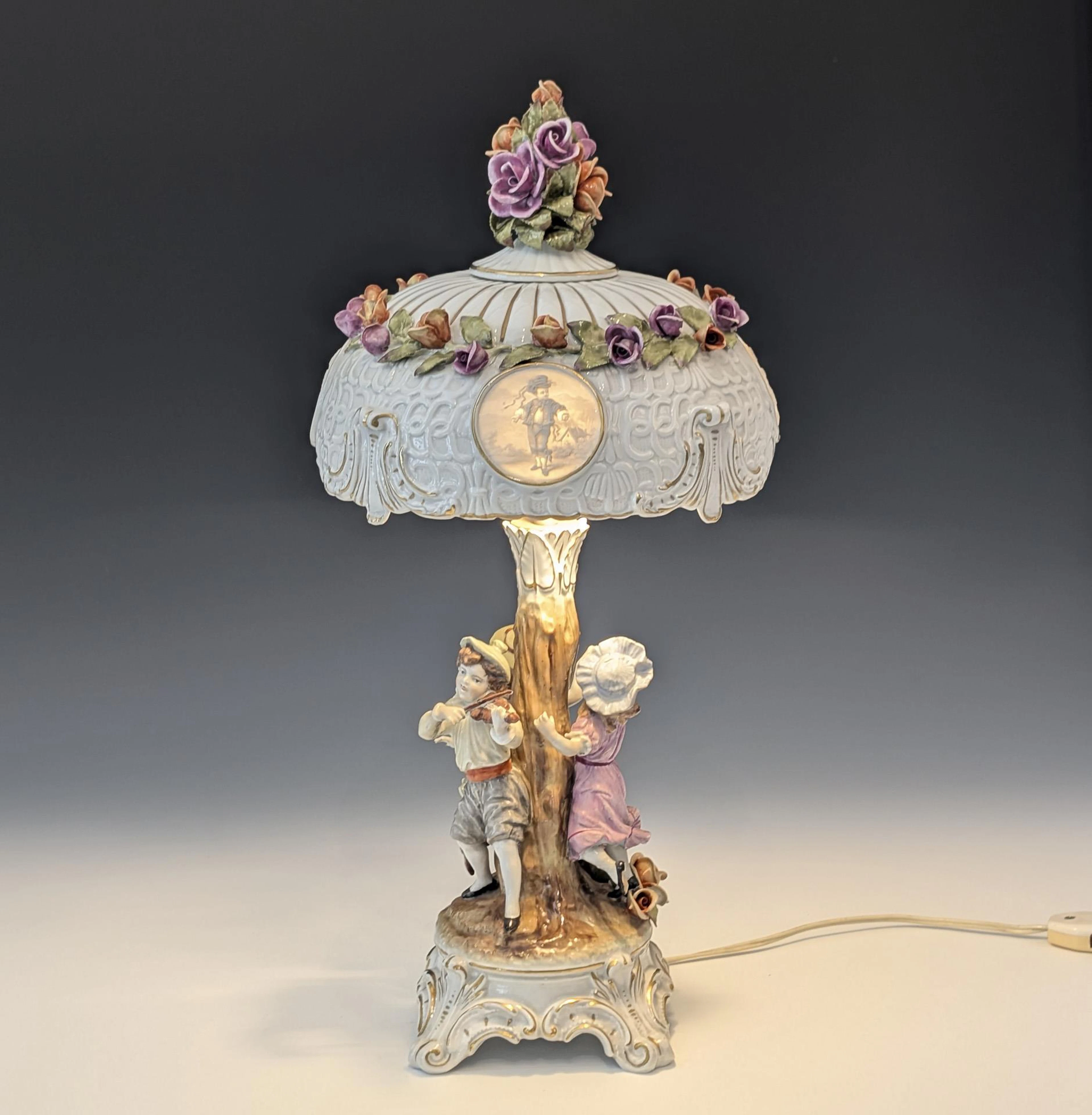 Lithophany lamp. Schierholz.