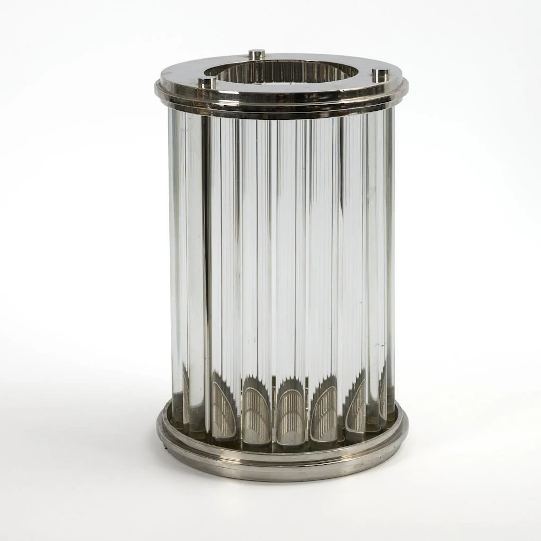 Designer umbrella stand.