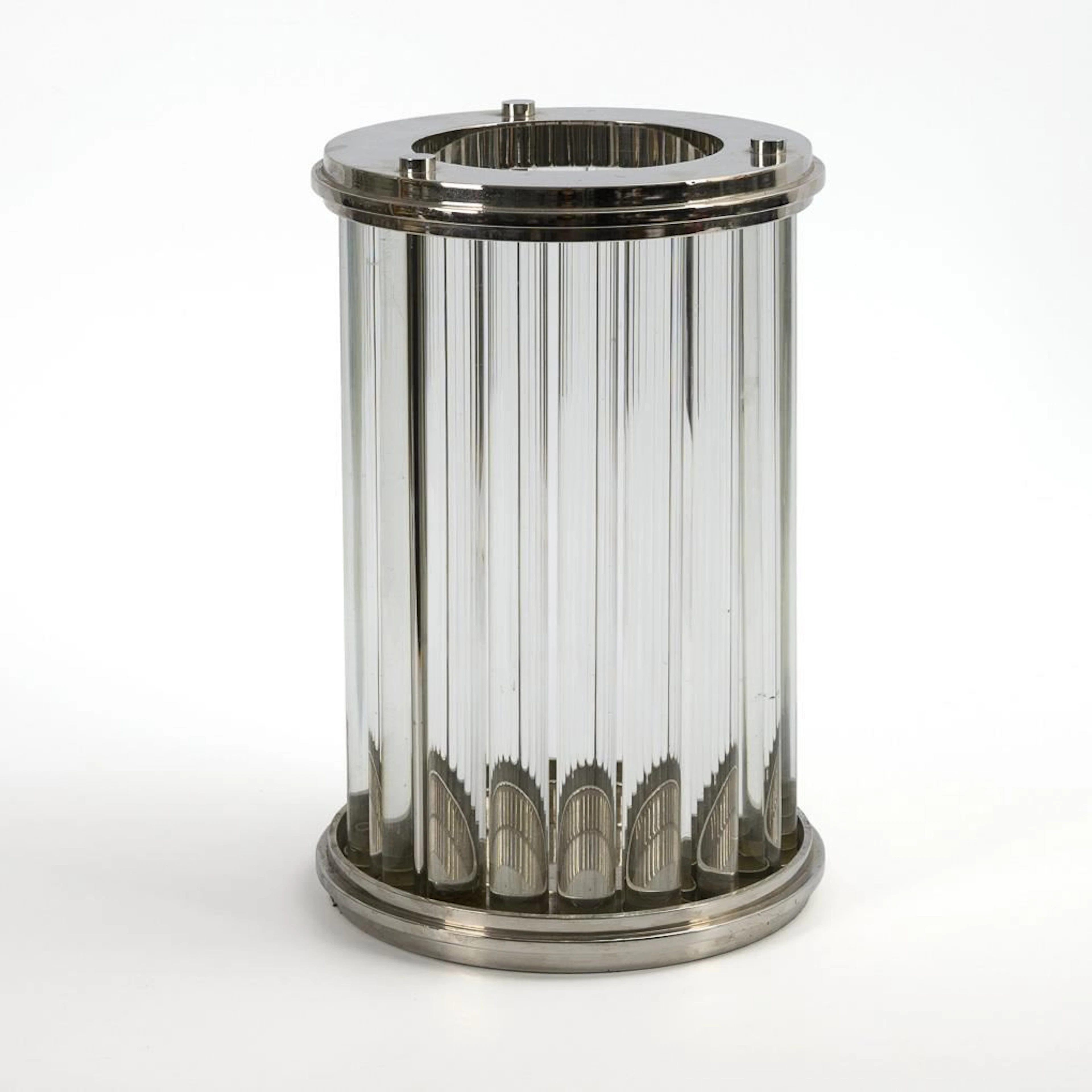 Designer umbrella stand.
