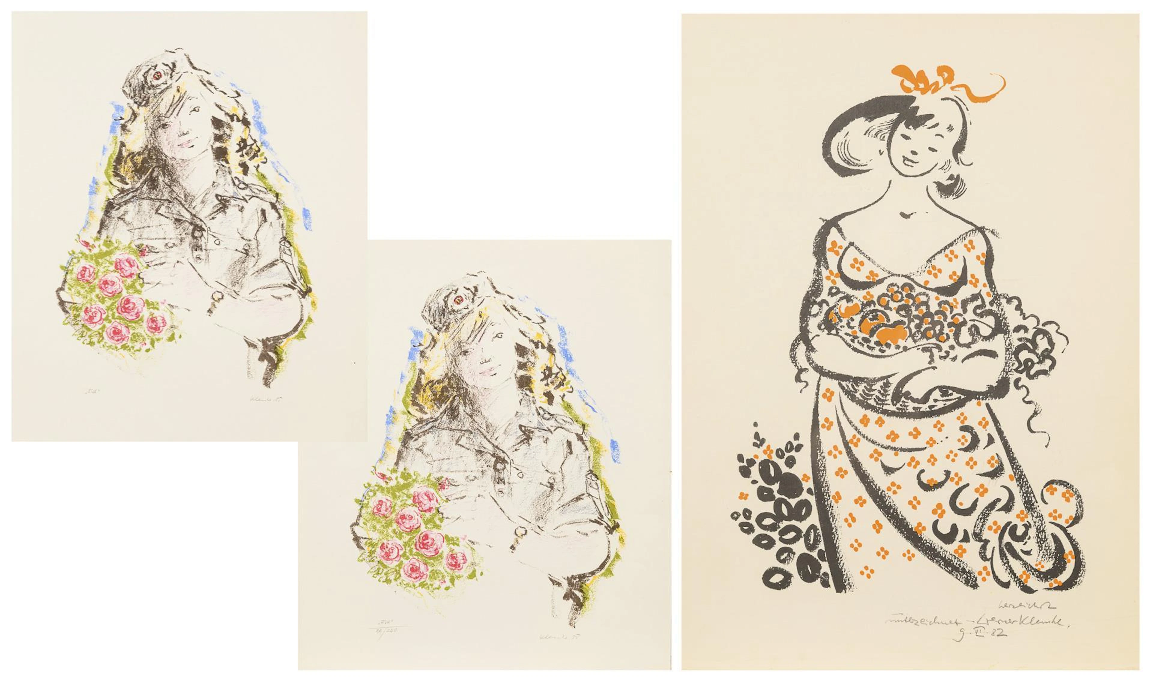 KLEMKE, Werner (1917 - 1994), KLEMKE, Werner (1917 - 1994), KLEMKE