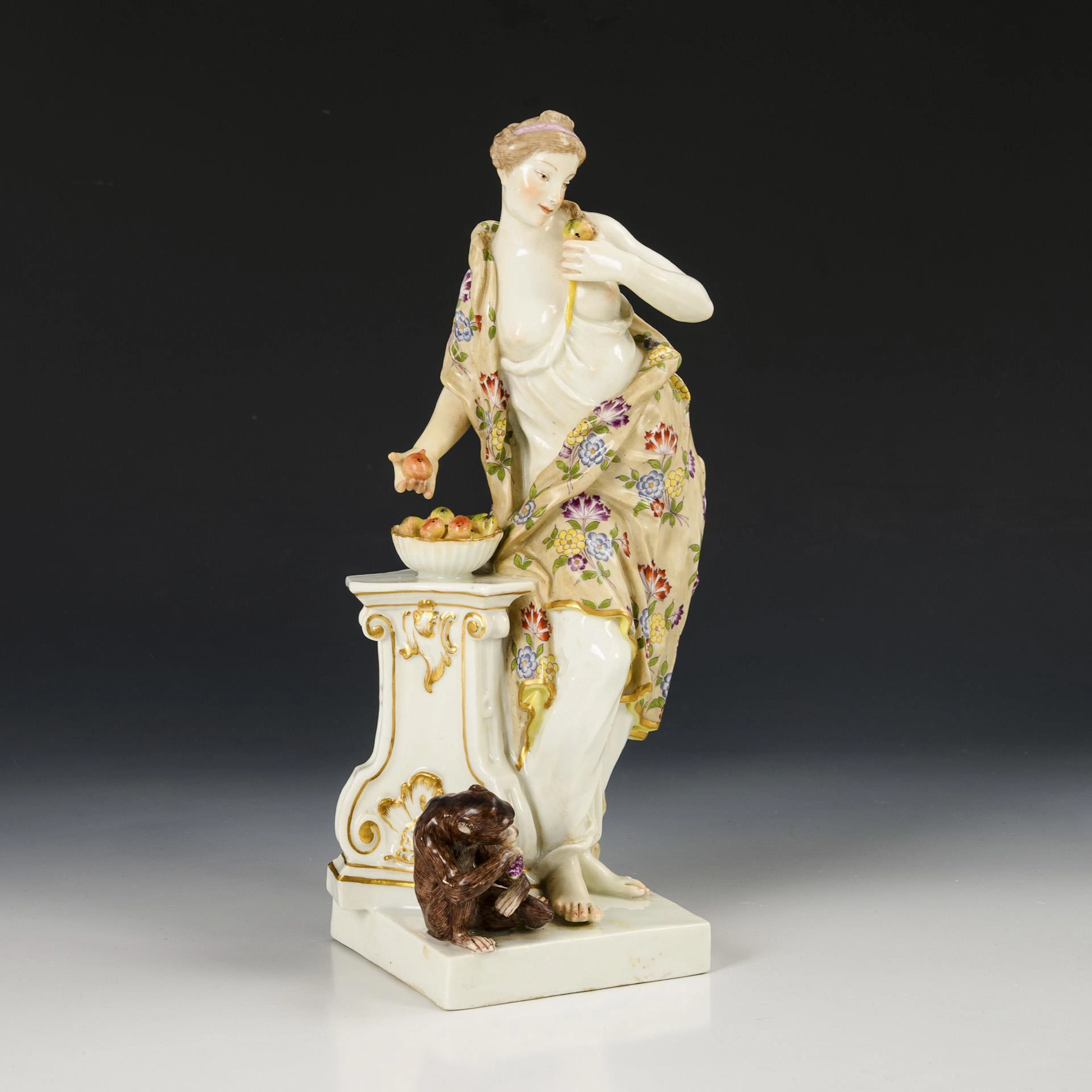 Allegory of taste. Meissen.