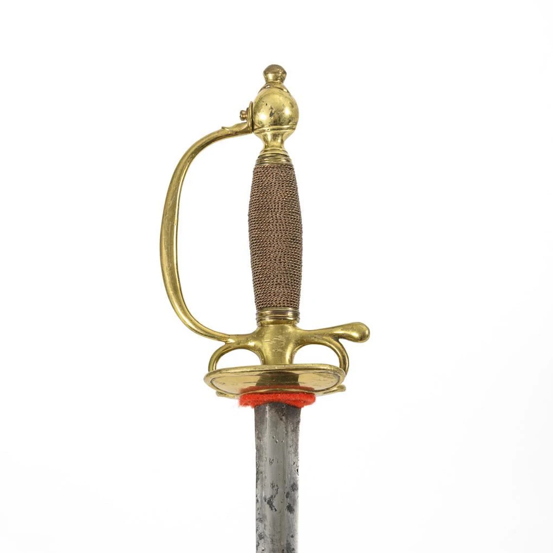 Infantry officer's saber with scabbard.