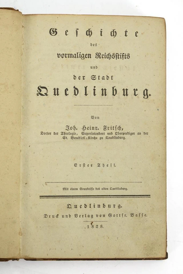 FRITSCH, Johann Heinrich, FRITSCH, Johann Heinrich, FRITSCH, Johann