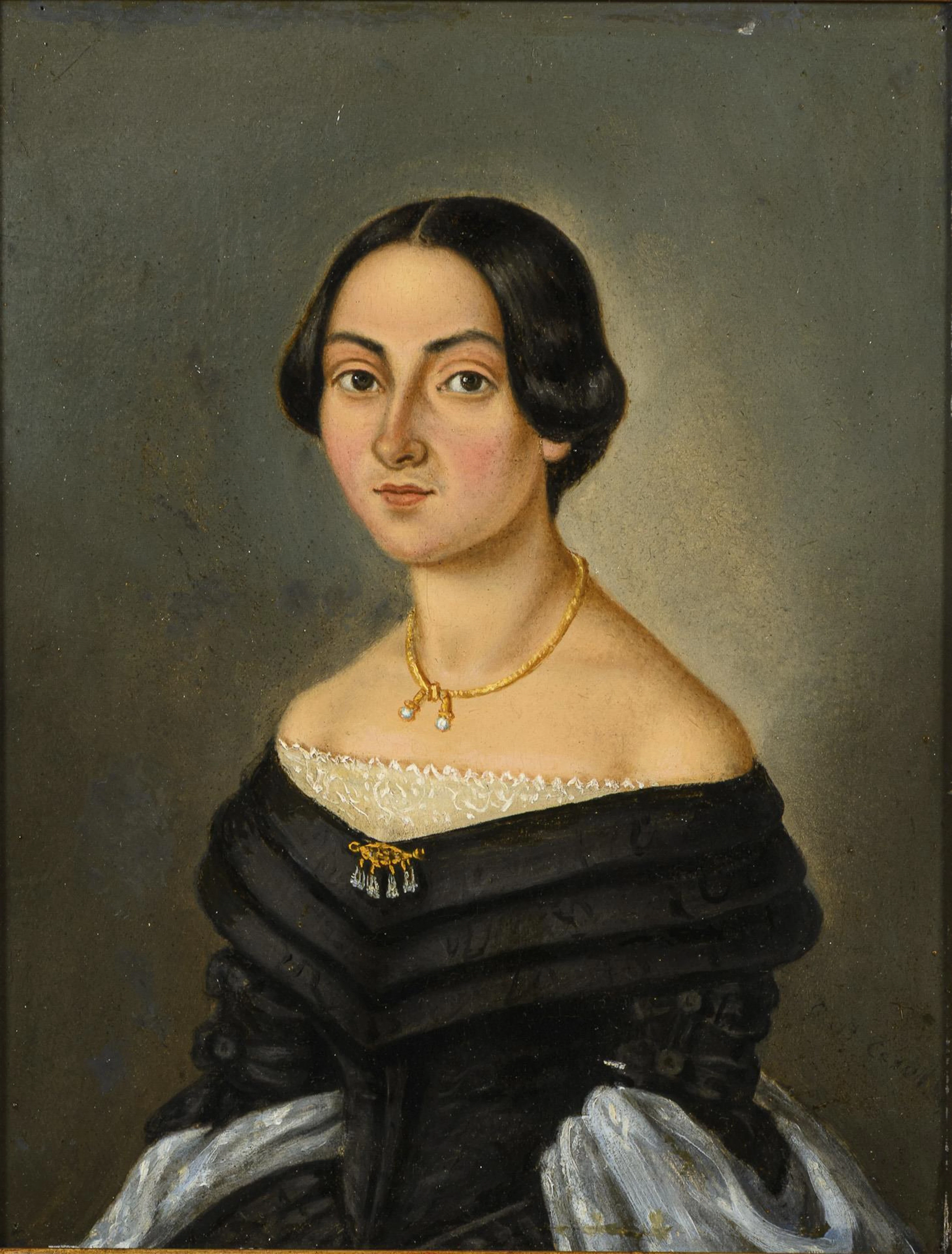 Biedermeier Portrait of a Woman