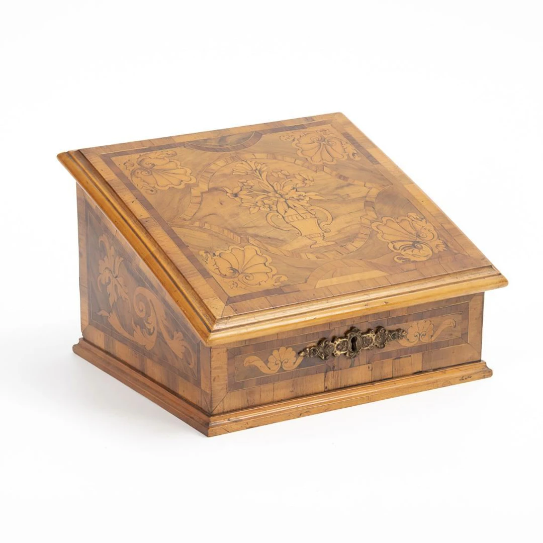 Inlaid Baroque Desk Box.