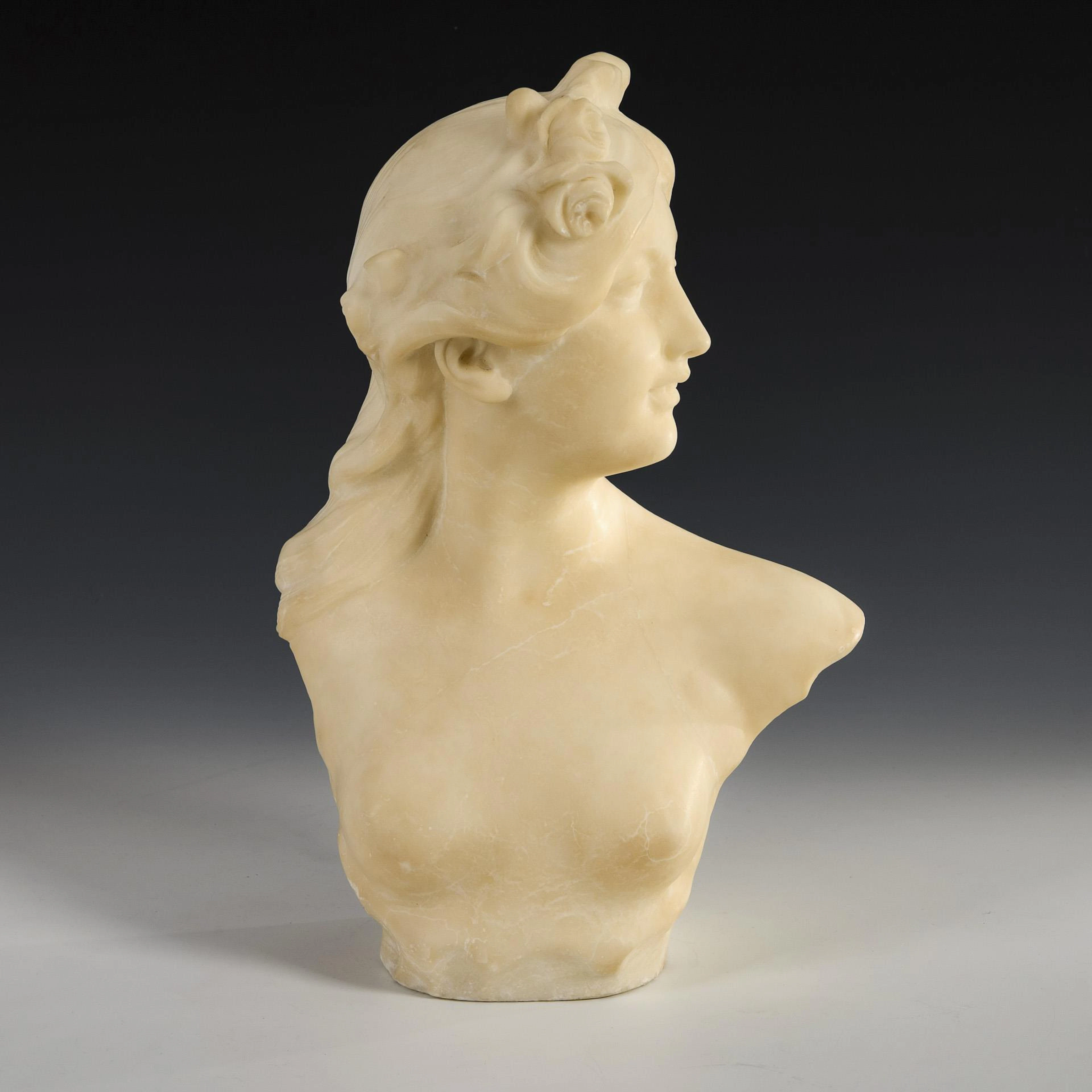 LAMBEAUX, Jef, LAMBEAUX, Jef, LAMBEAUX, Jef, Bust of a girl