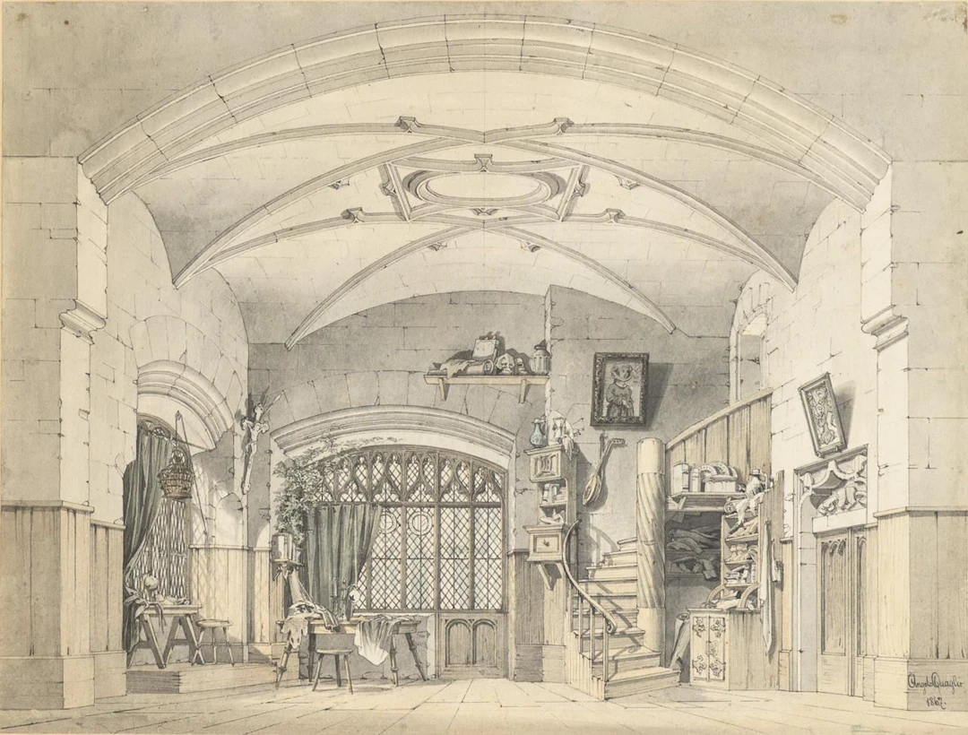 QUAGLIO II, Angelo(1829 Munich – 1890 Munich), QUAGLIO II, Angelo(1829