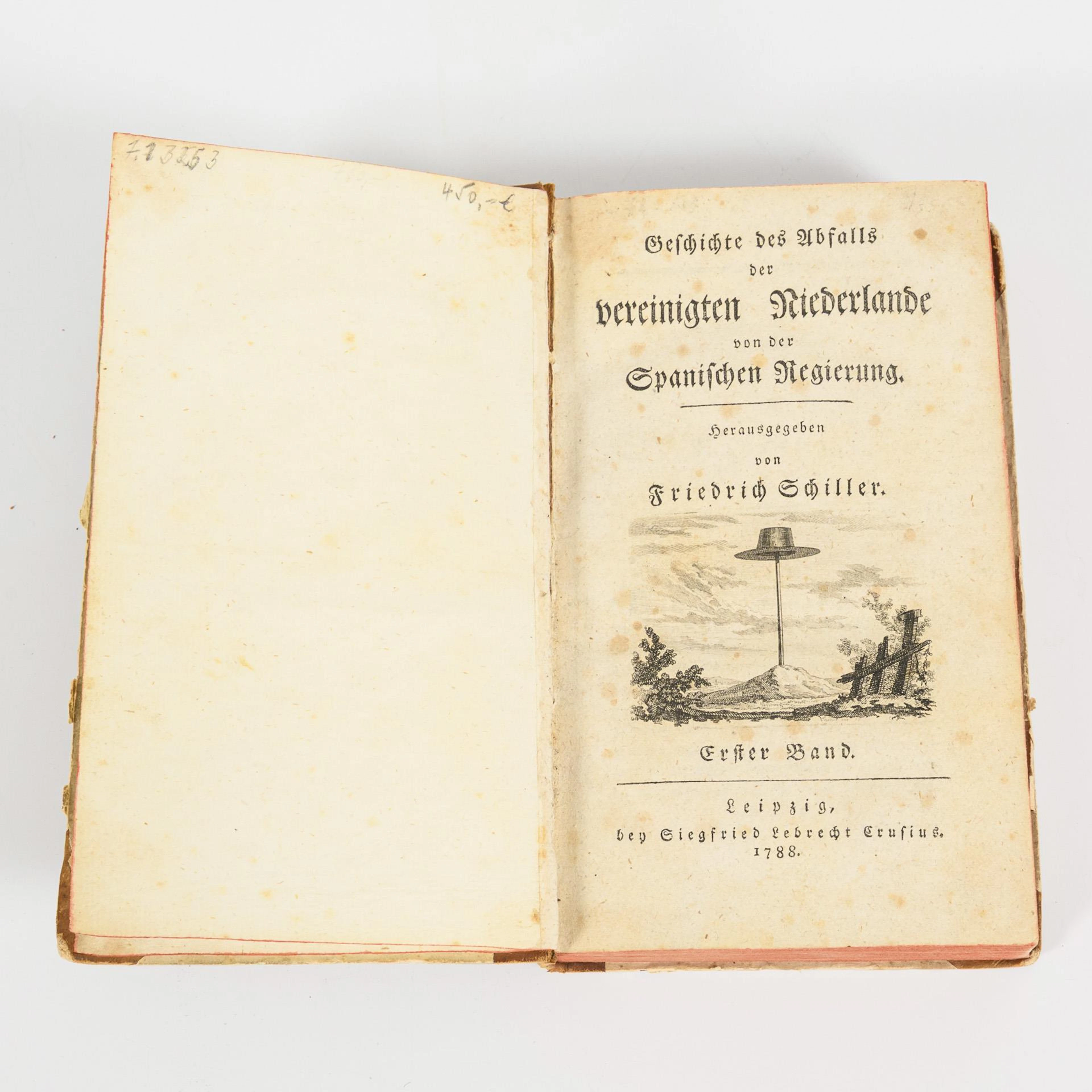 SCHILLER, Friedrich, SCHILLER, Friedrich, SCHILLER, Friedrich, First