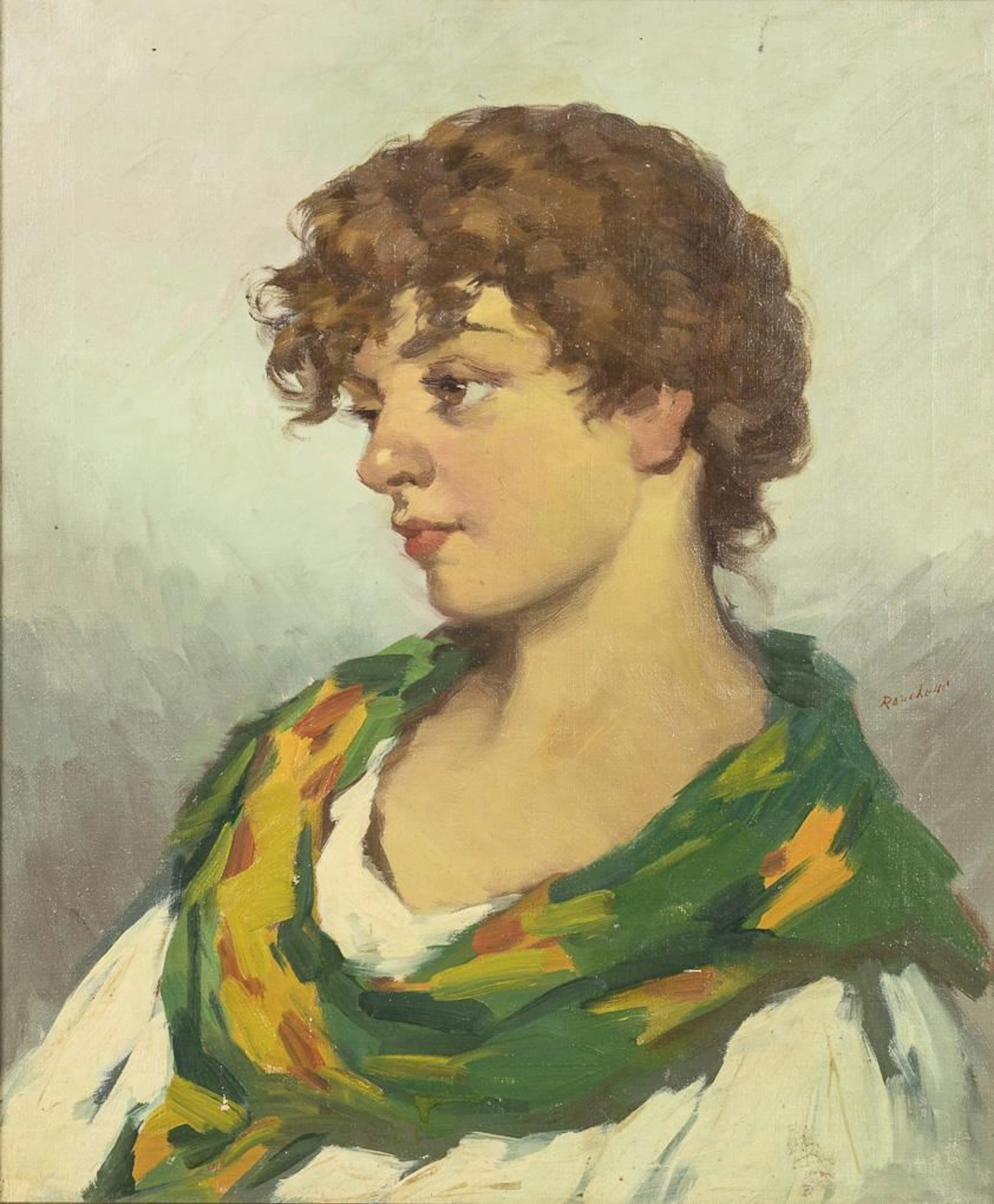 ROSCHELLI, ROSCHELLI, ROSCHELLI, Portrait of a Young Woman