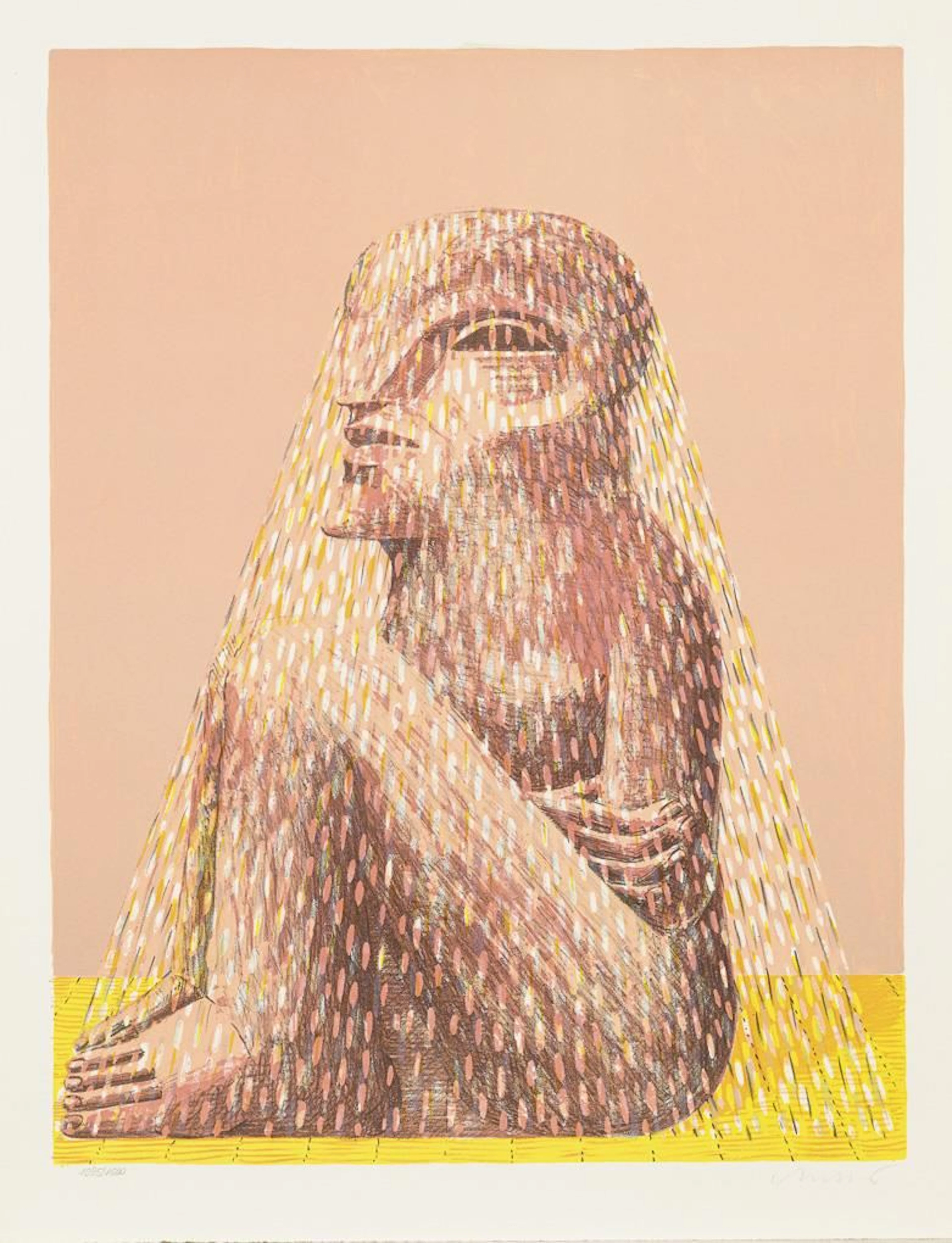 ANTES, Horst (born 1936), ANTES, Horst (born 1936), ANTES, Horst, Seated Figure