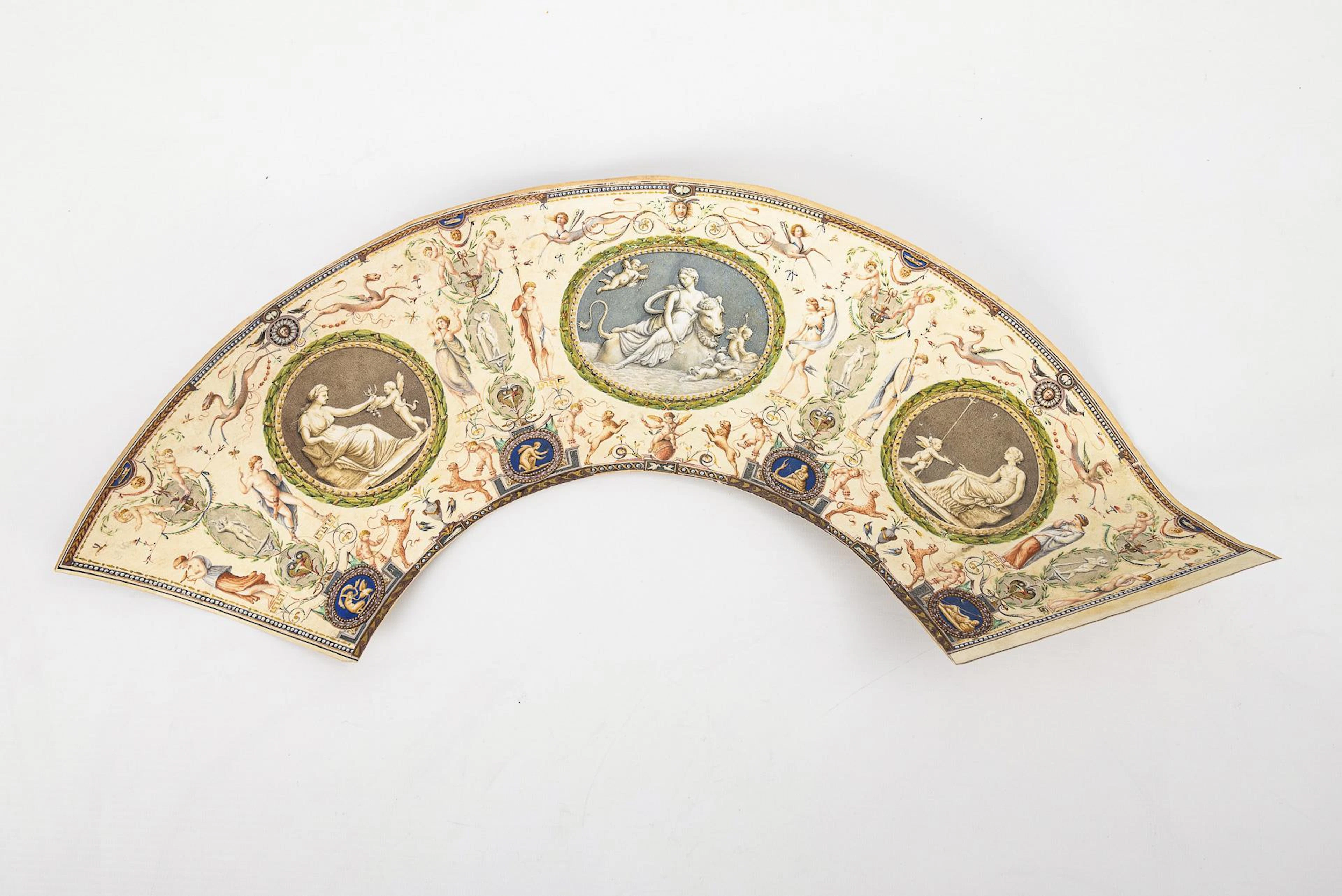 Classical fan leaf.
