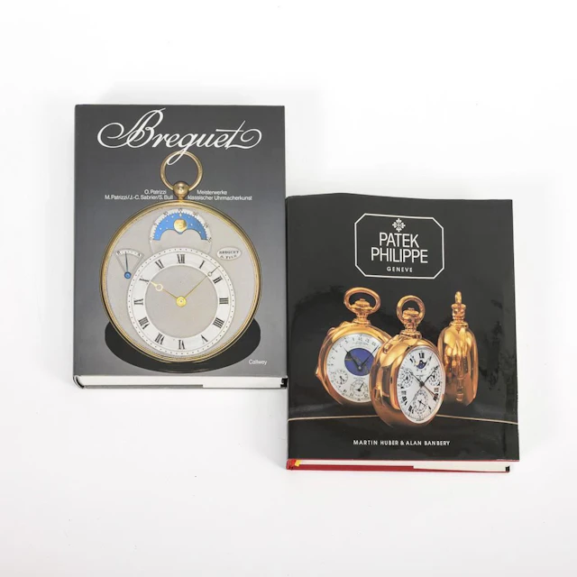 2 watch books: Patek Philippe and Breguet