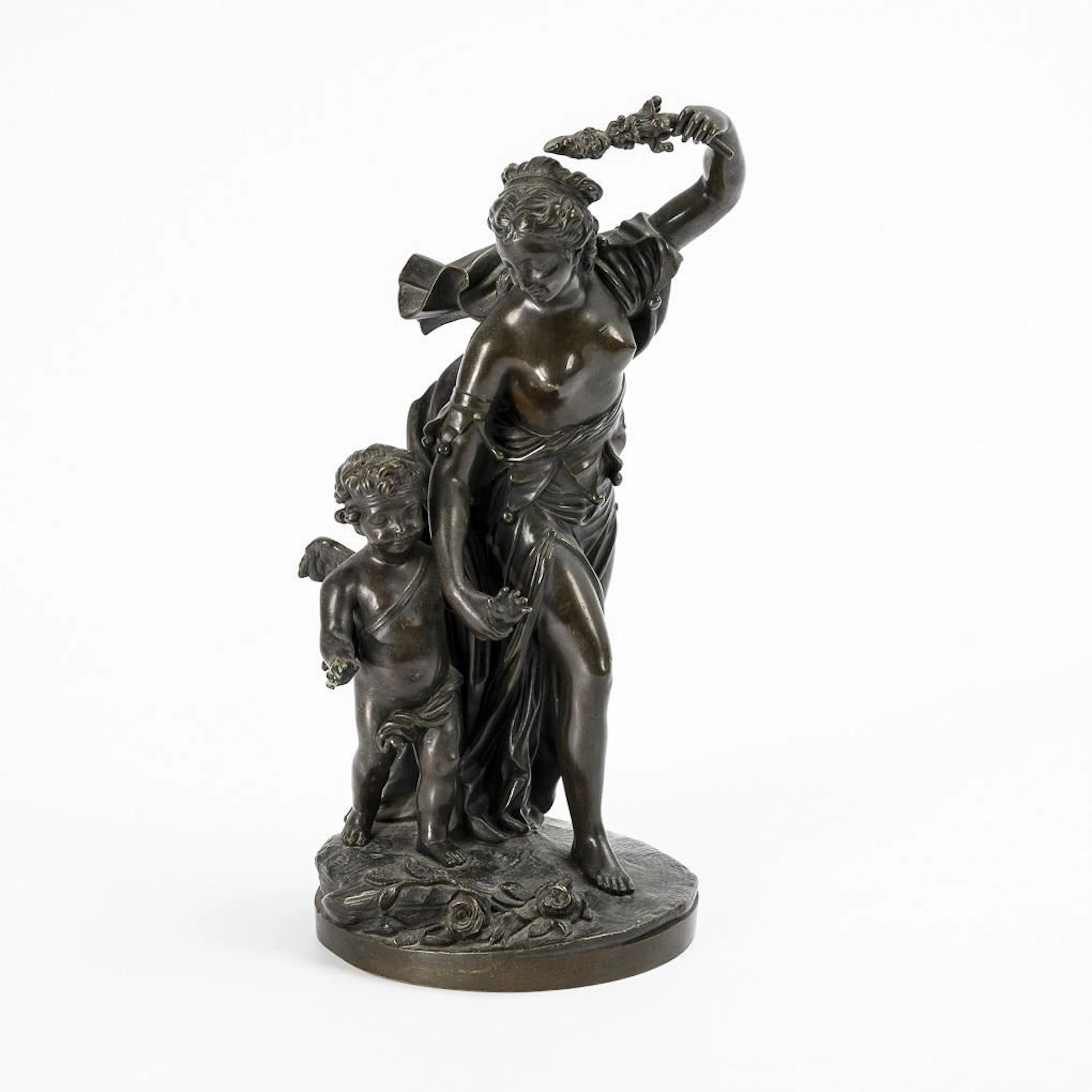 Woman and Cupid