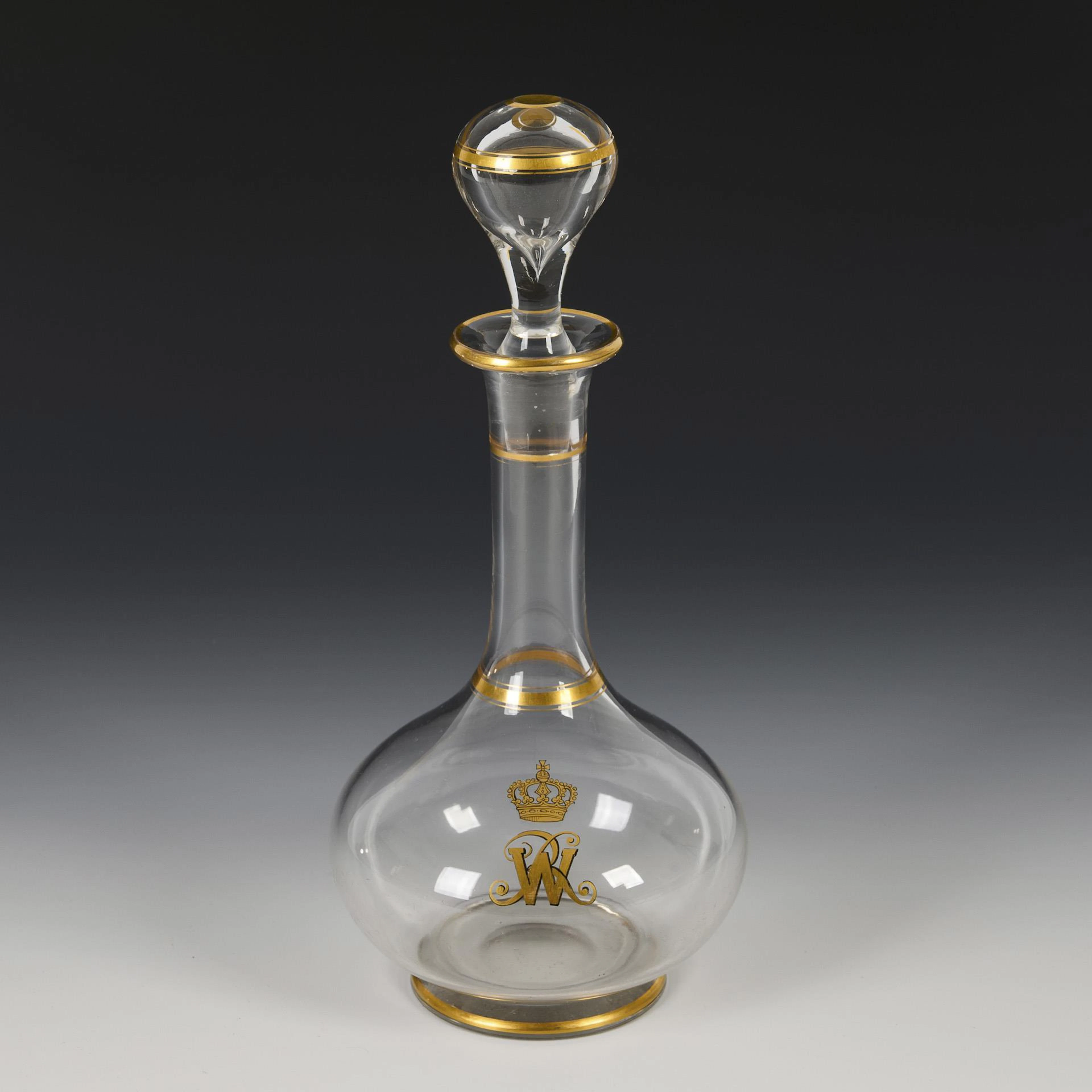 Caraffe for Kaiser Wilhelm I. Josephinenhütte.