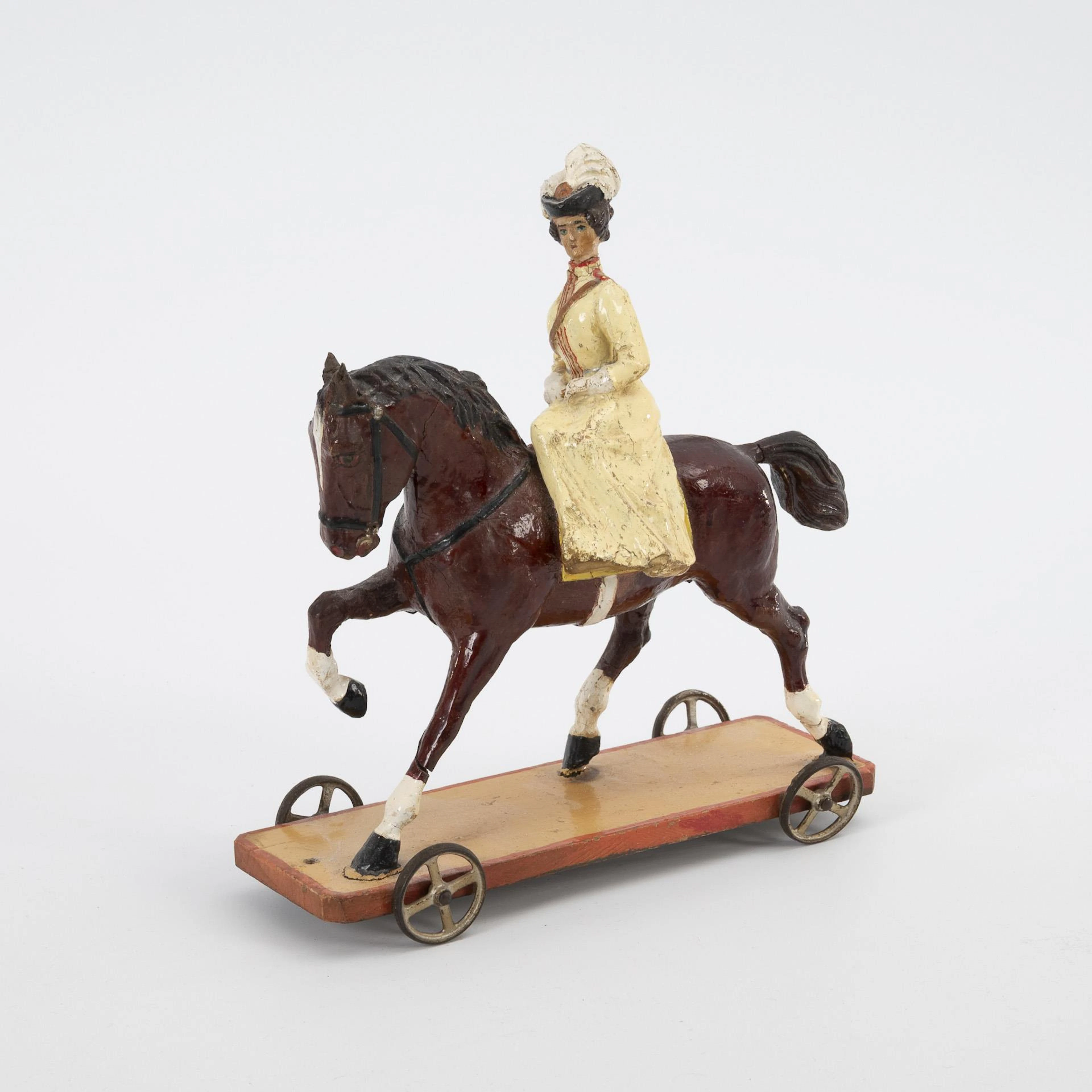 Empress on horseback.