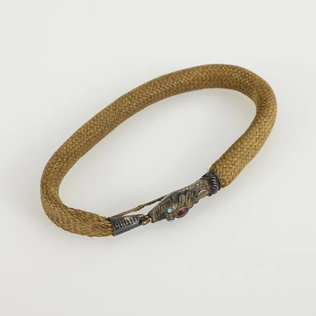 Antique Hair Bracelet.
