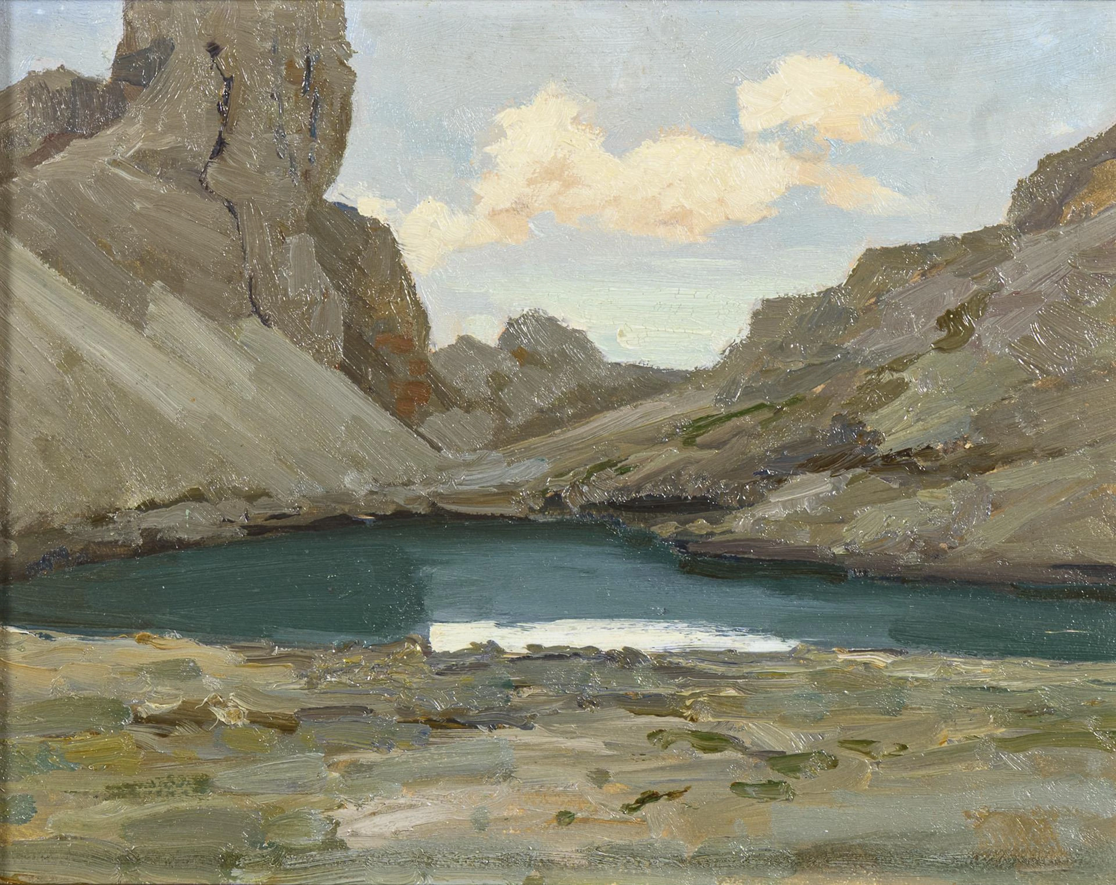 Hochalpiner Bergsee