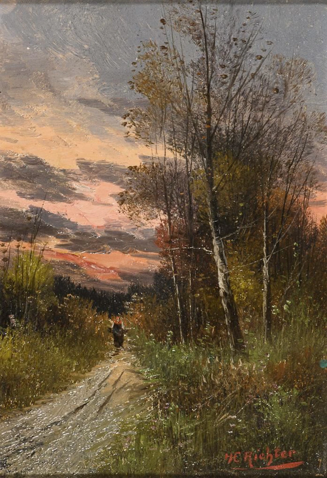 RICHTER, H.C. RICHTER, H.C. RICHTER, H.C. Returning Home at Dusk