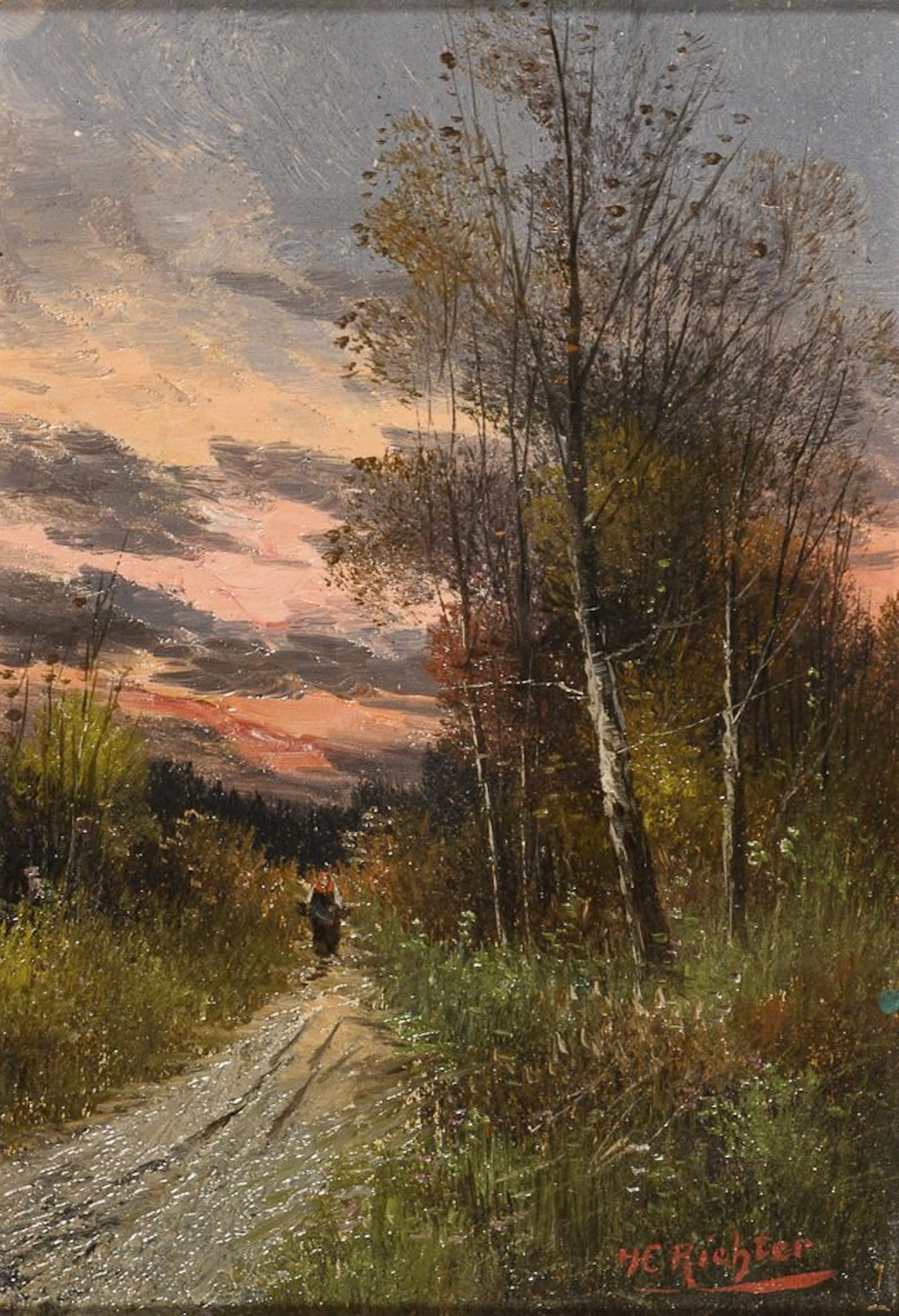 RICHTER, H.C. RICHTER, H.C. RICHTER, H.C. Returning Home at Dusk