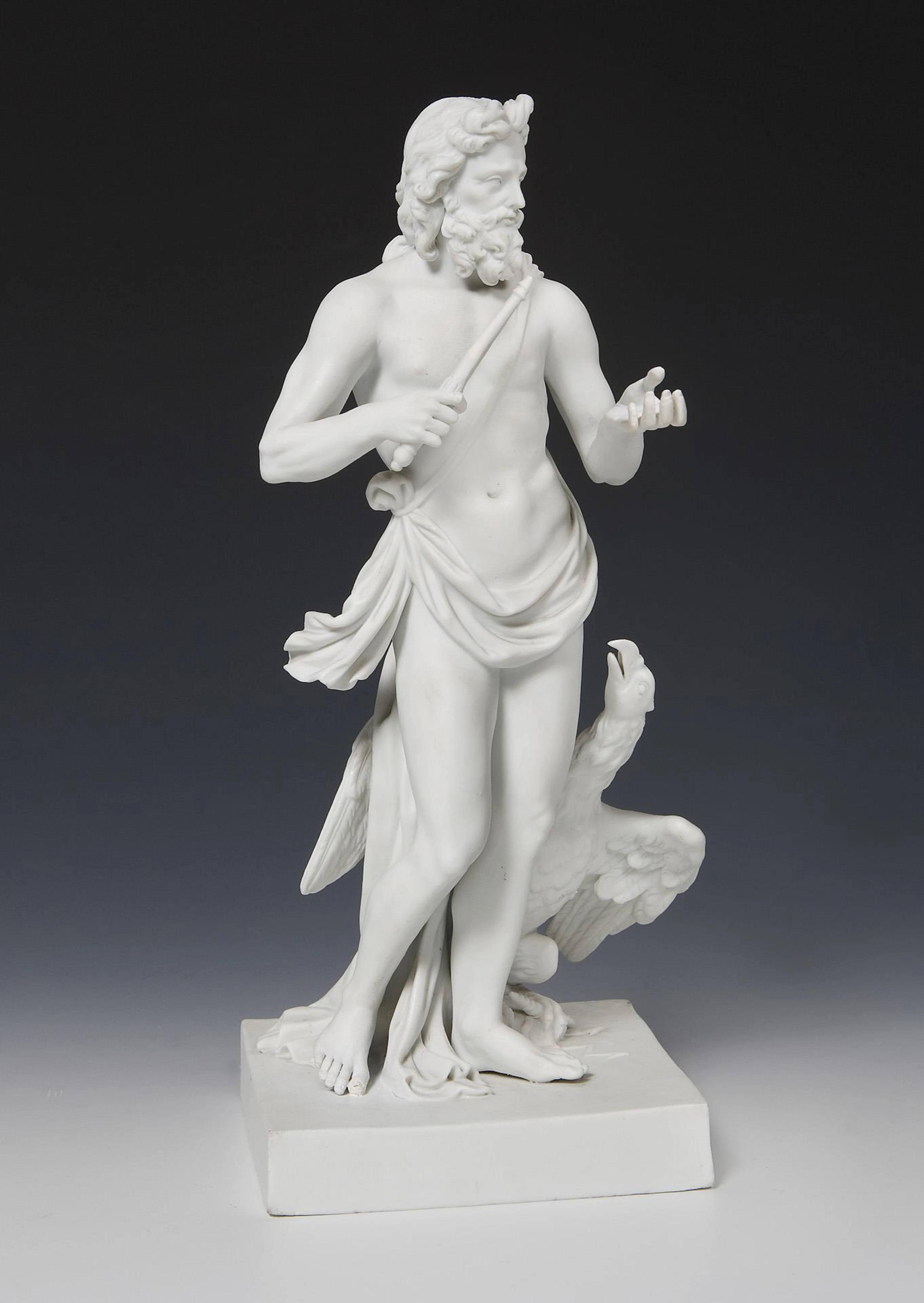 Jupiter with eagle. Meissen.