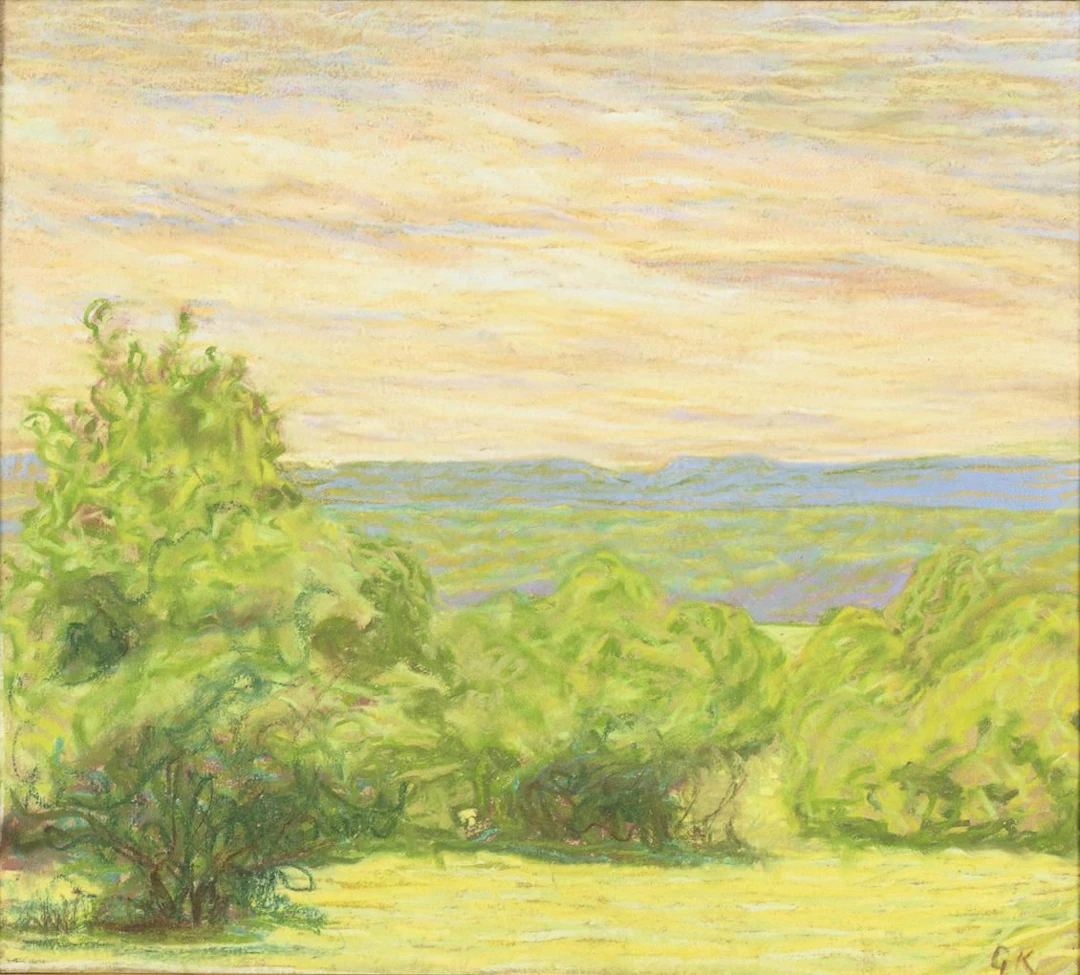 Monogramist "GK": The Ilm Meadows near Taubach