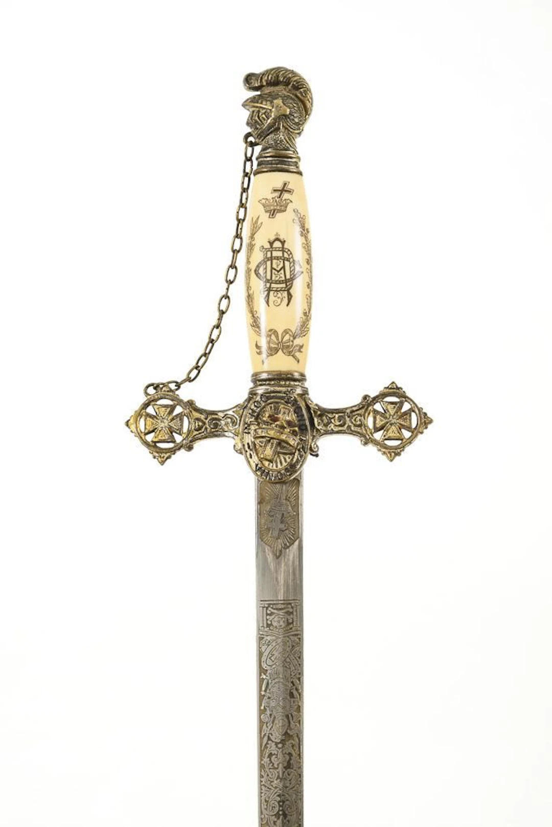 "A.D. Callihan" Masonic sword.