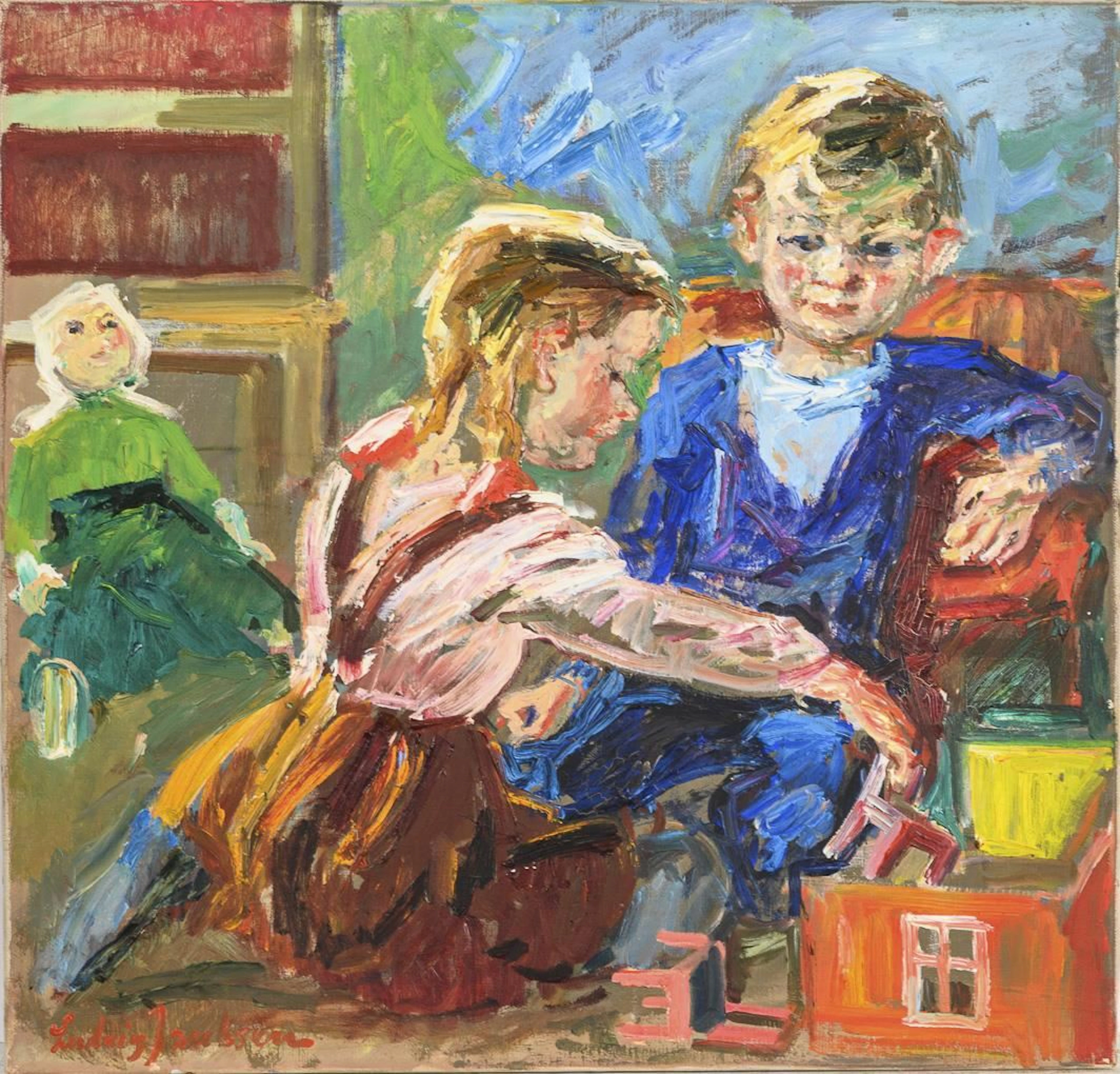 JACOBSEN, Ludvig(1890 Odense – 1957 Copenhagen), JACOBSEN, Ludvig(1890