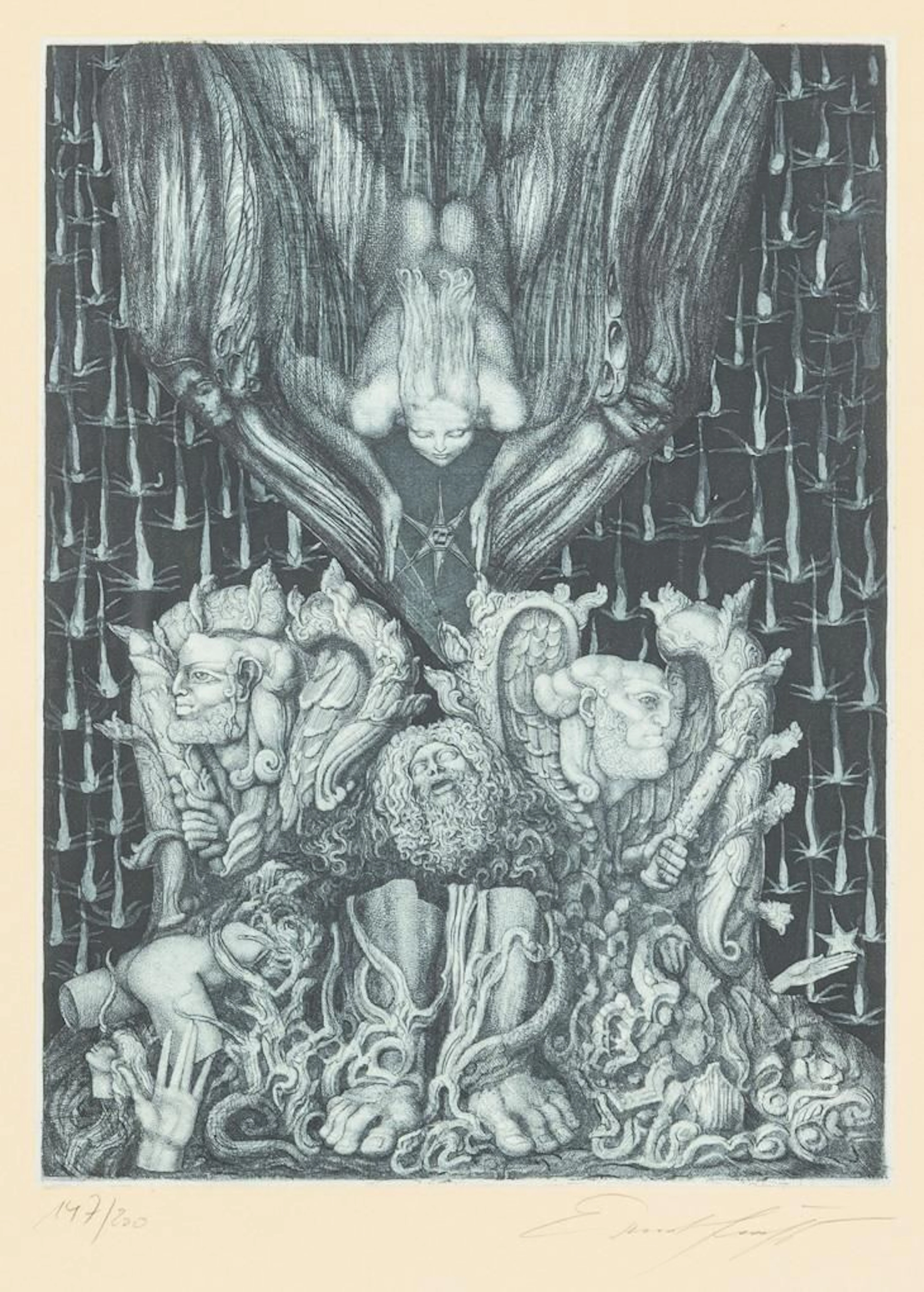 FUCHS, Ernst(1930 Vienna – 2015 ibid.), FUCHS, Ernst(1930 Vienna –