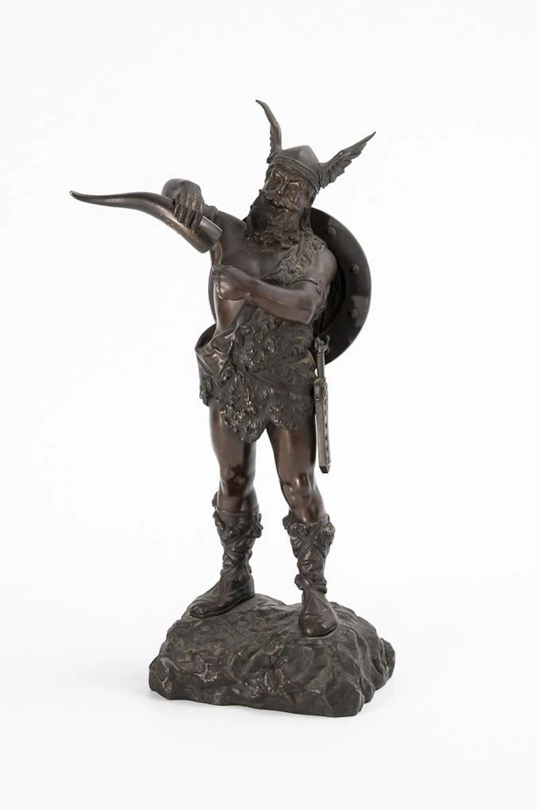 RICHTER, F, RICHTER, F, RICHTER, F, Bronze figure of a Gallic warrior