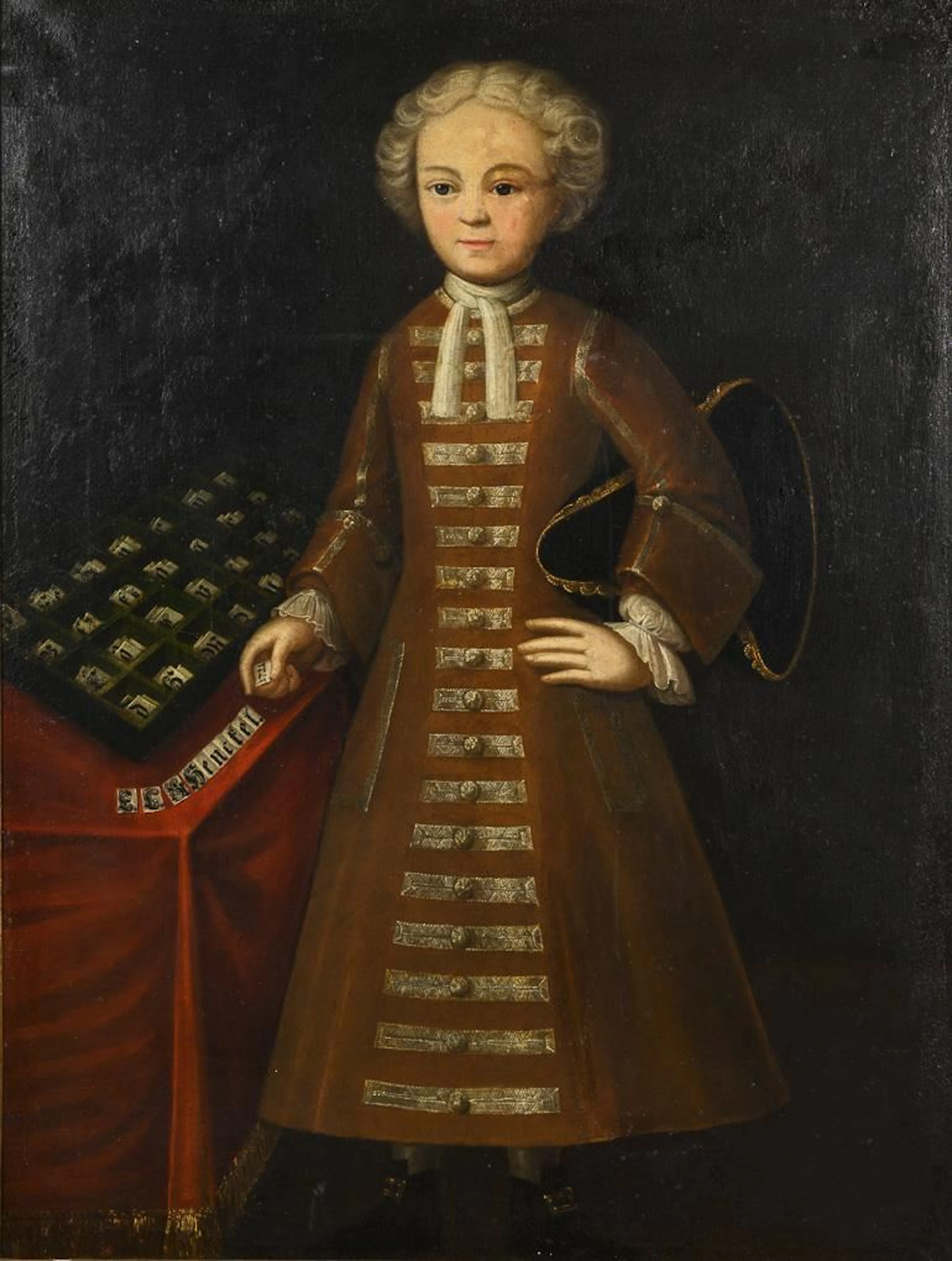 Full-length portrait of a young nobleman