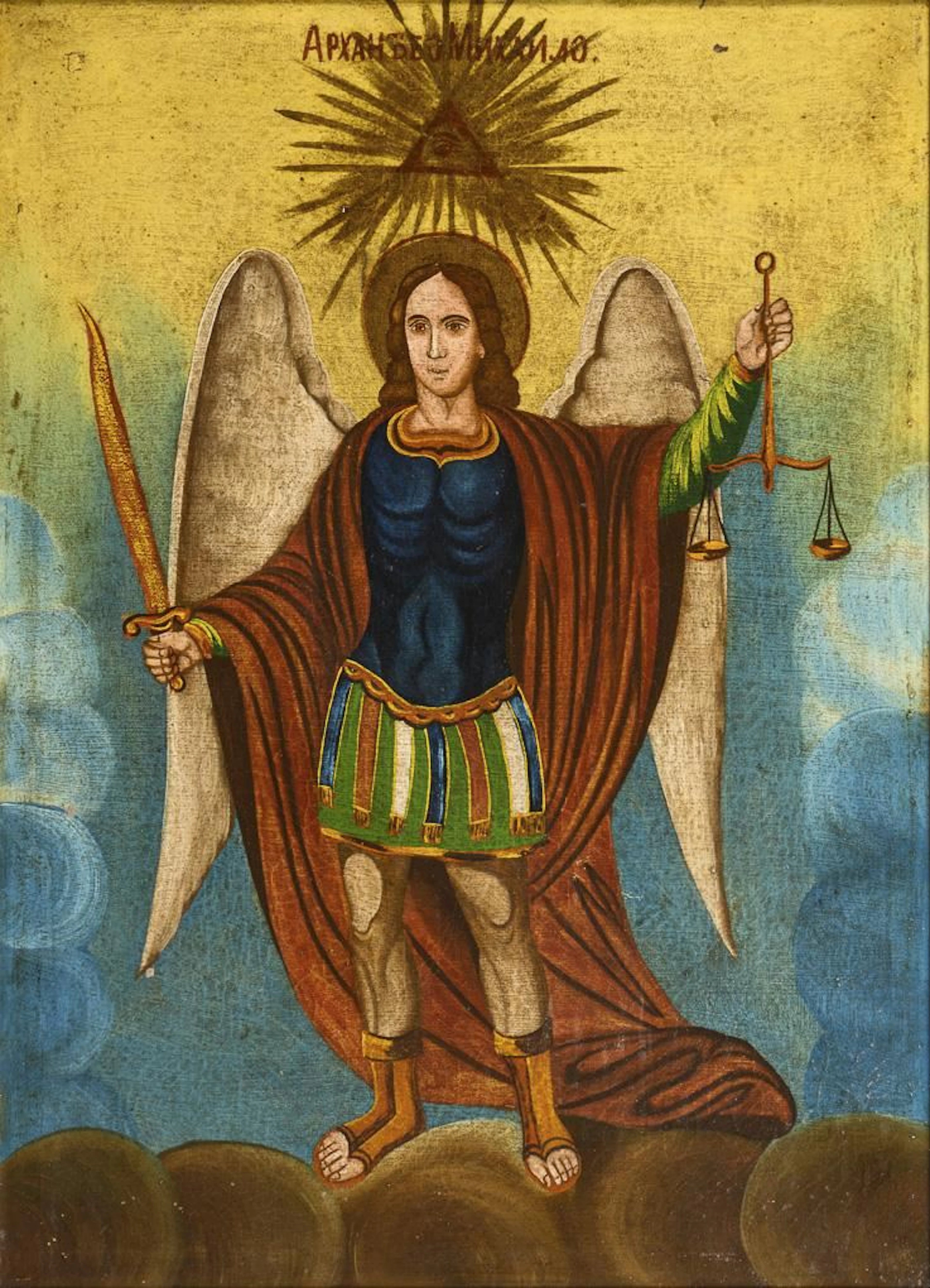 Russian painter: Saint Michael