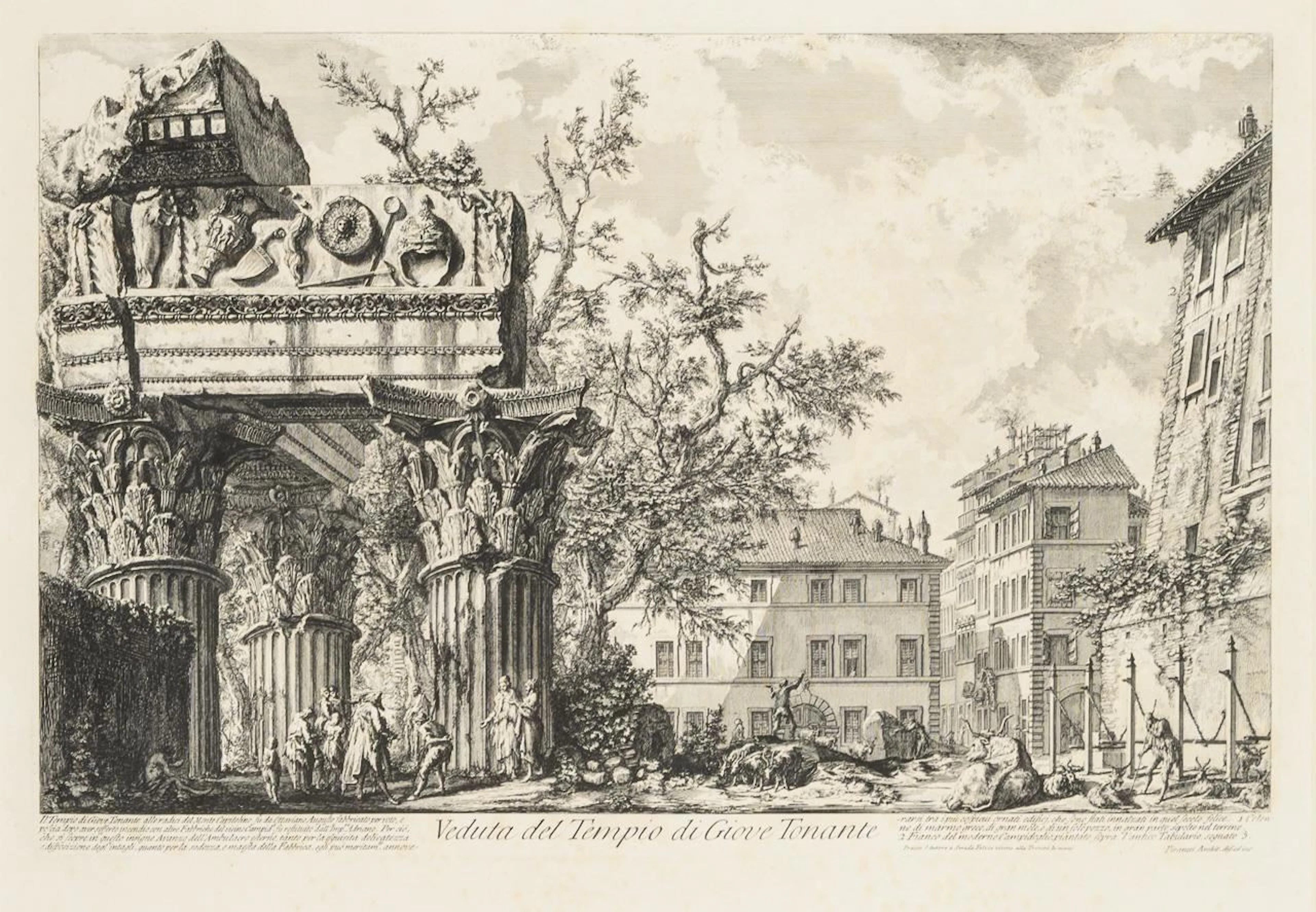 PIRANESI, Giovanni Battista(1720 Mogliano – 1778 Rome), PIRANESI