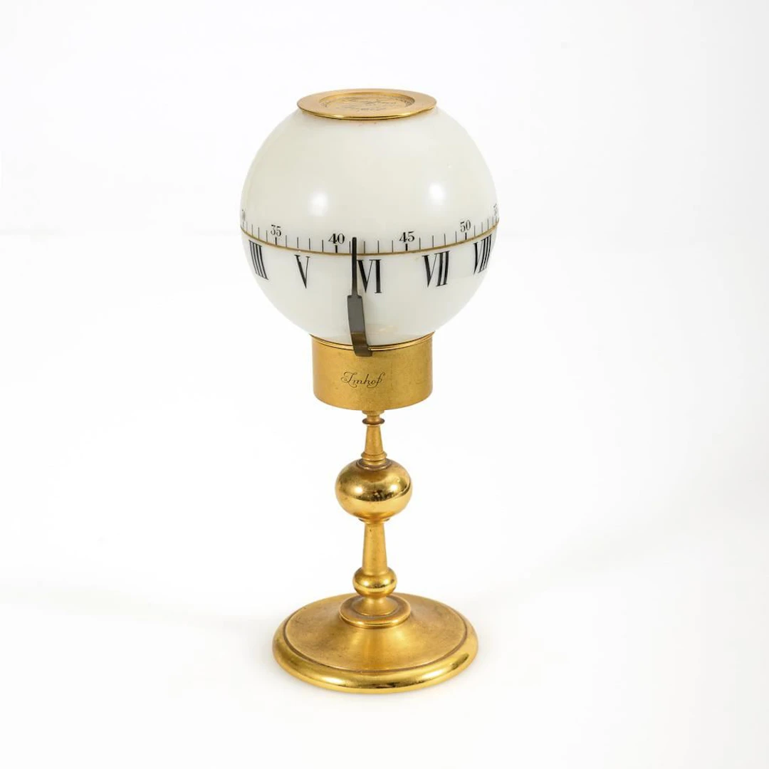 "Tempus Fugit" Ball Clock. Imhof.