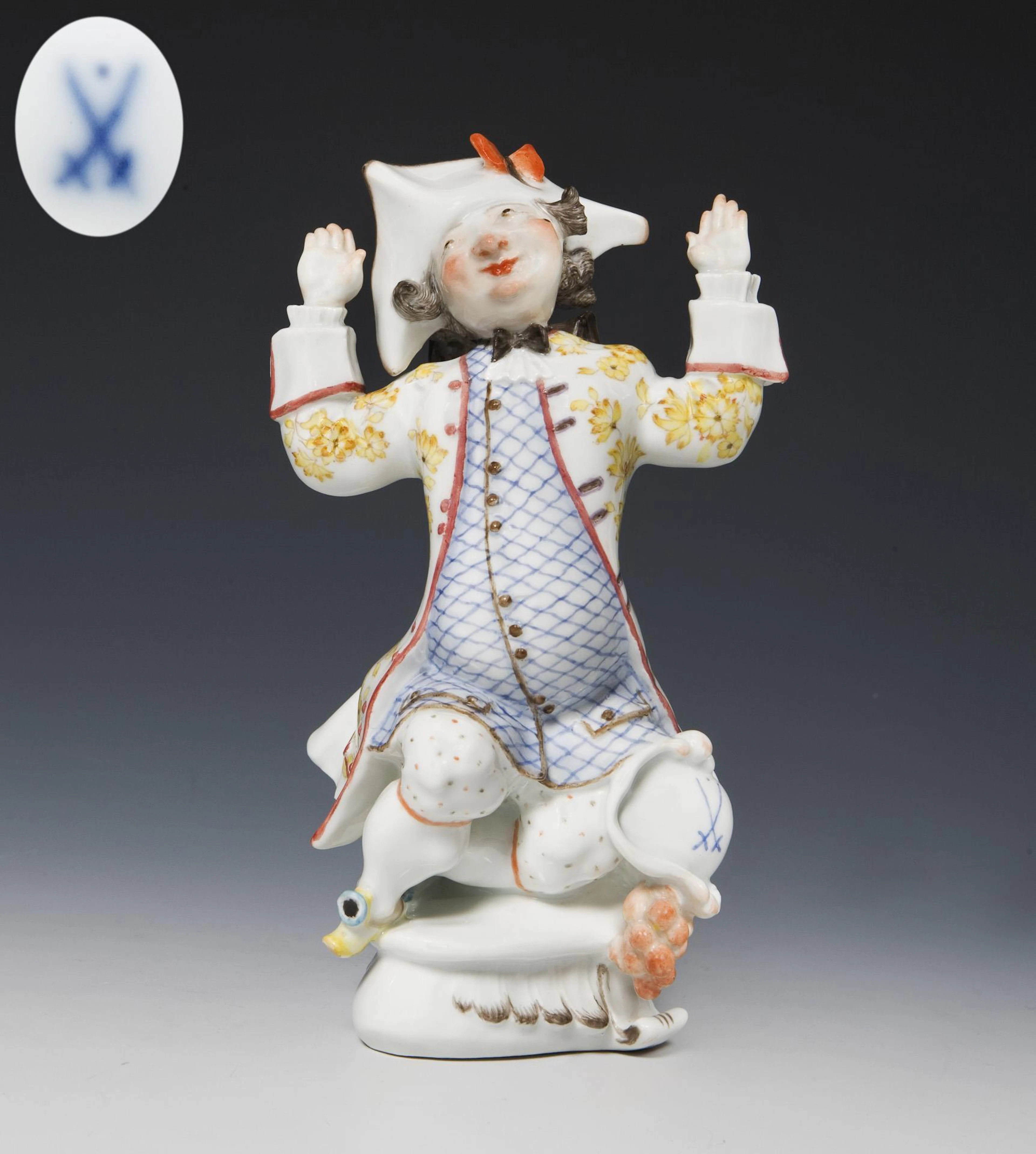 Art deco figurine: Dwarf. Meissen.