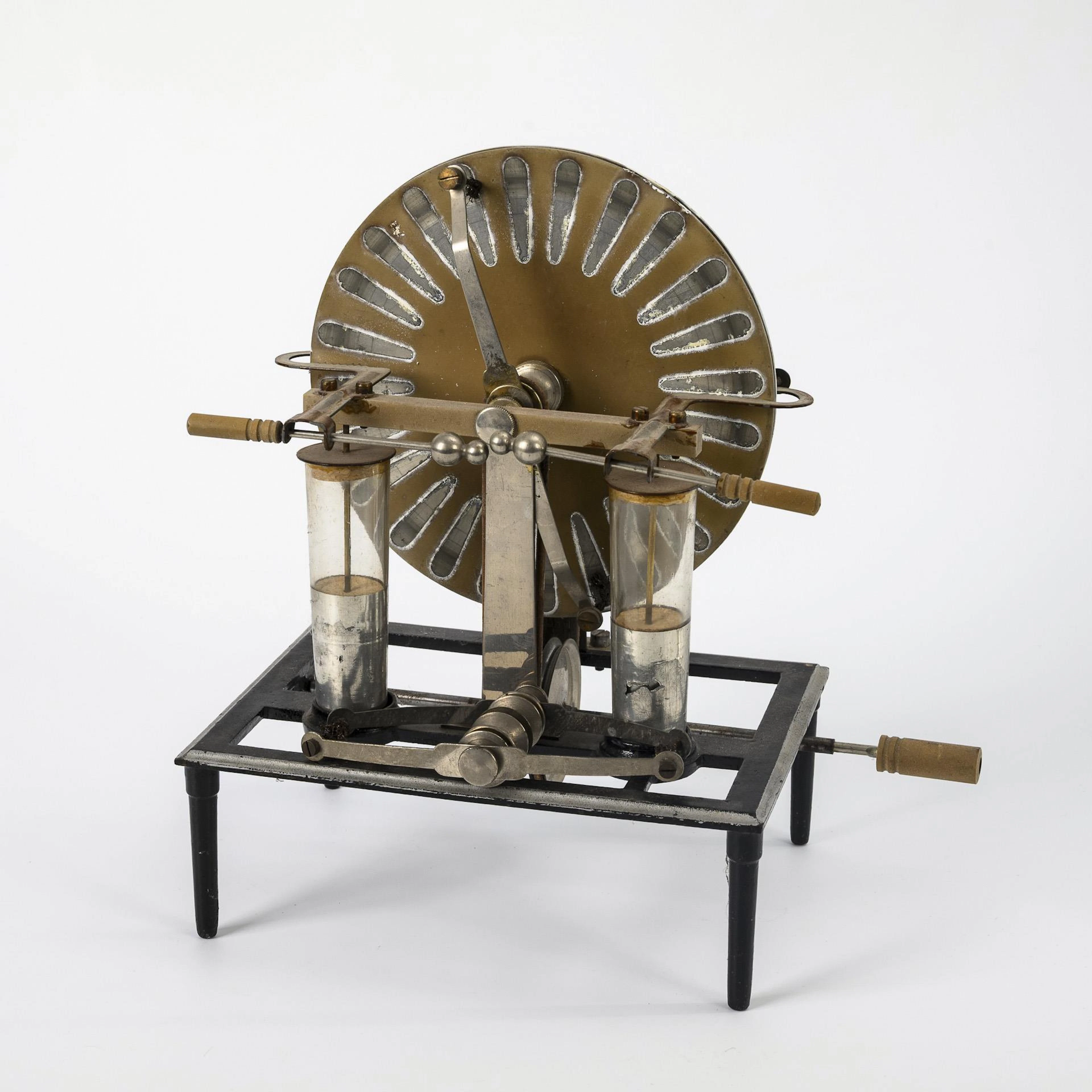 Wimshurst influence machine.